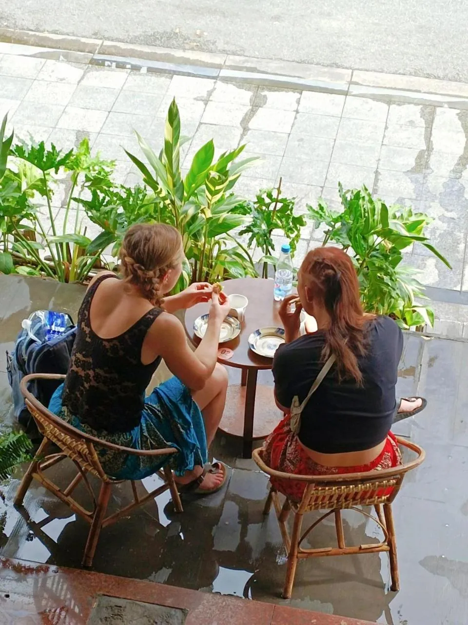 Patio in Vina Hotel Hue