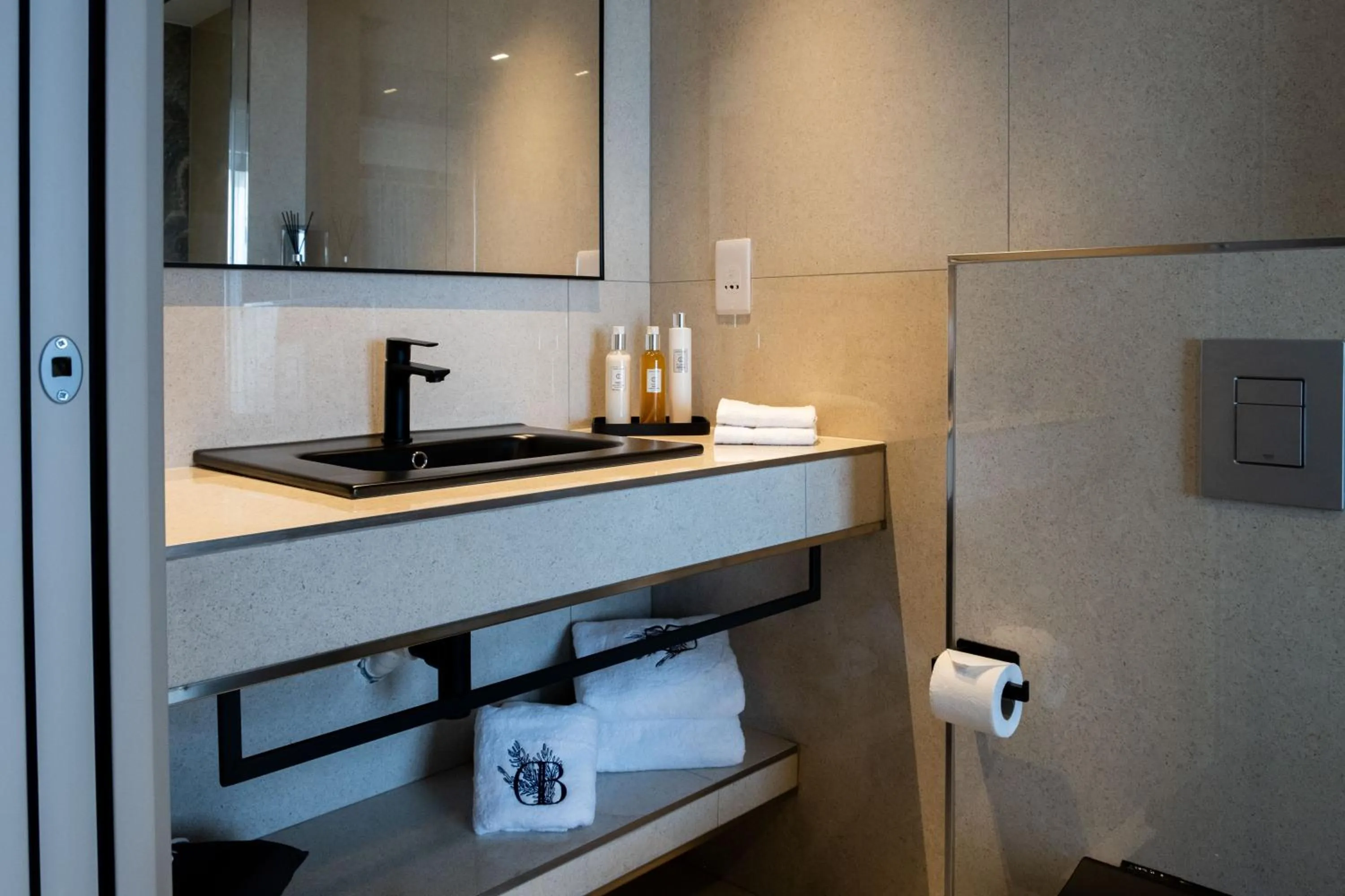 Bathroom in Deep Blu Boutique Hotel