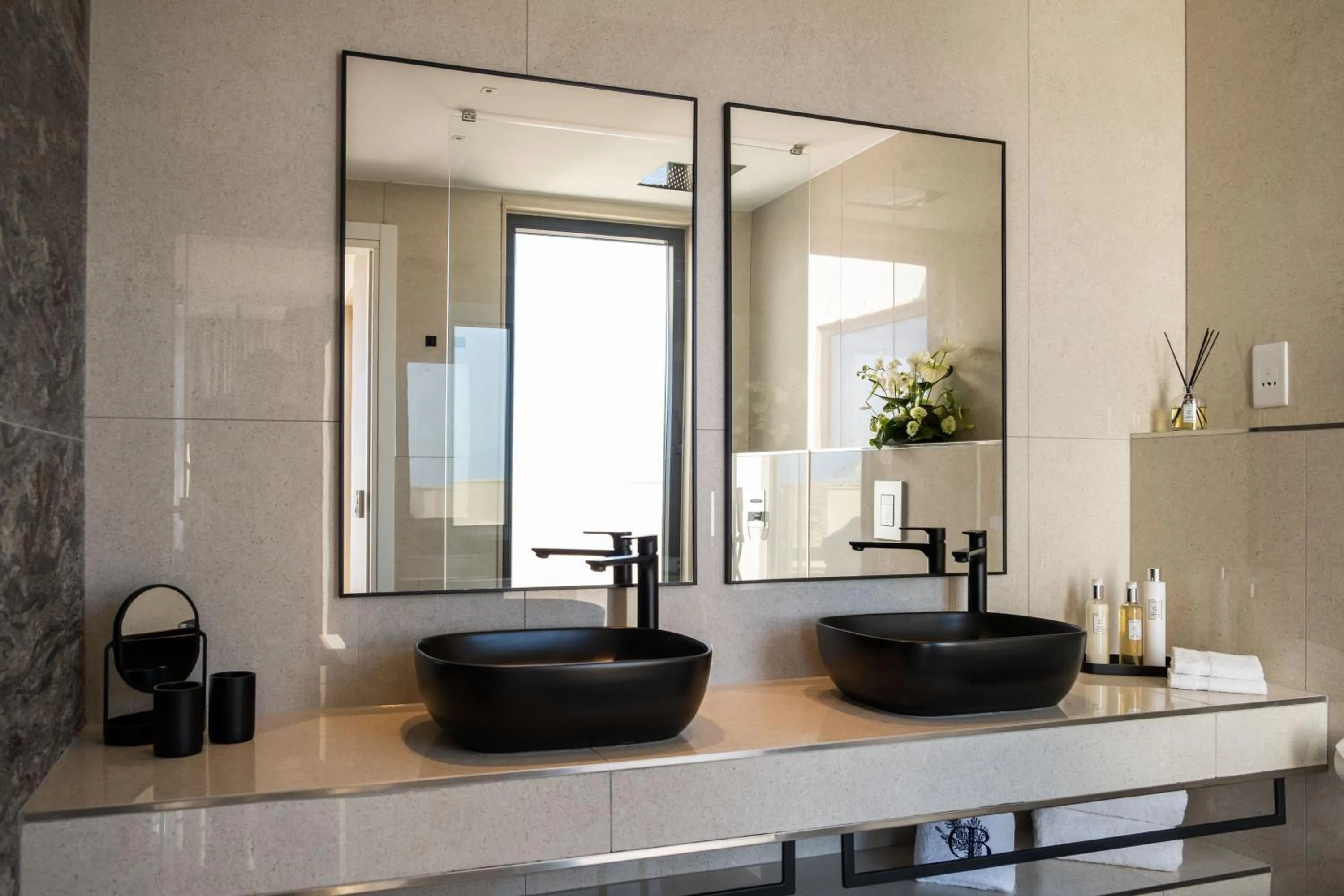 Bathroom in Deep Blu Boutique Hotel