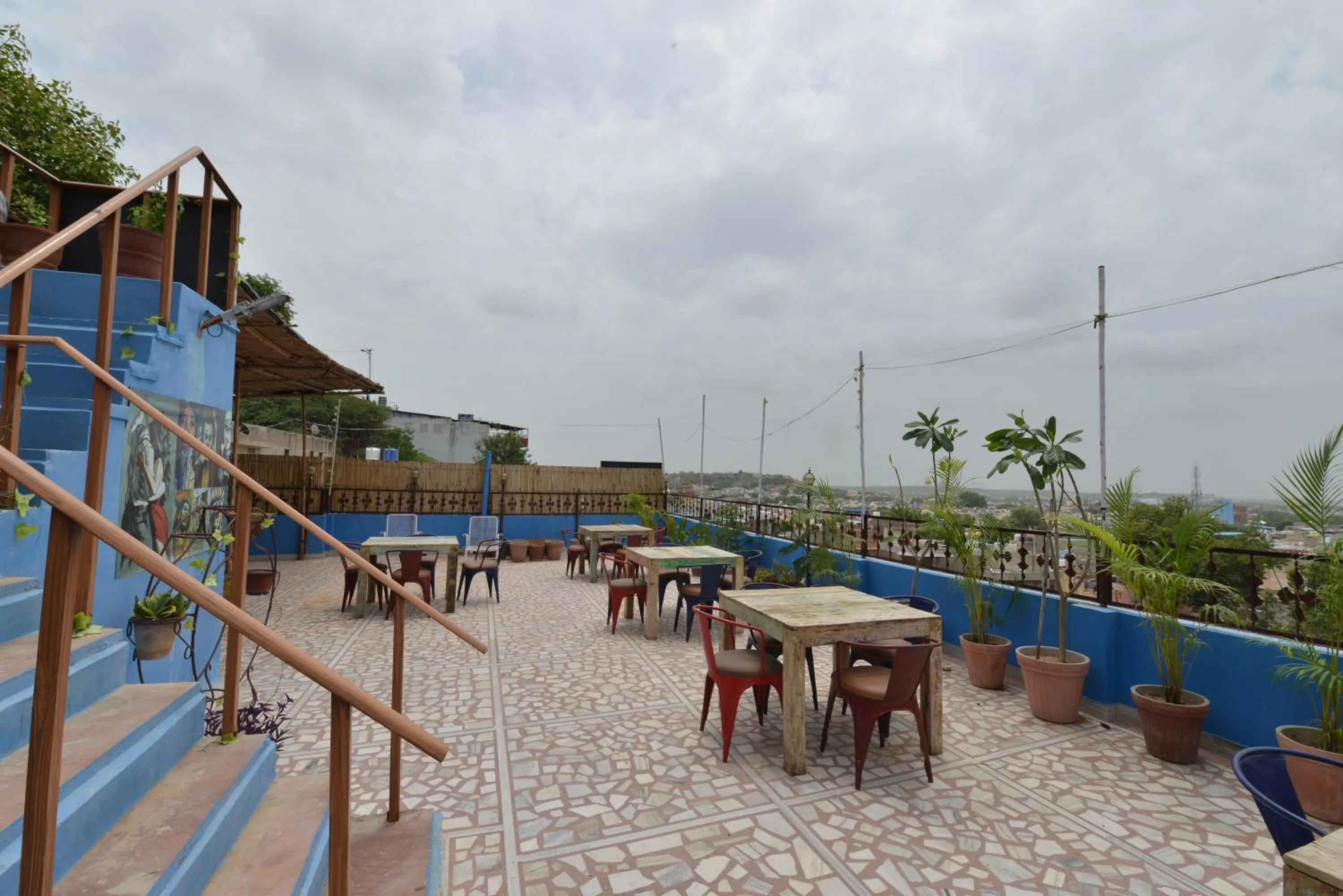 Balcony/Terrace in Hotel Bawarri Haveli