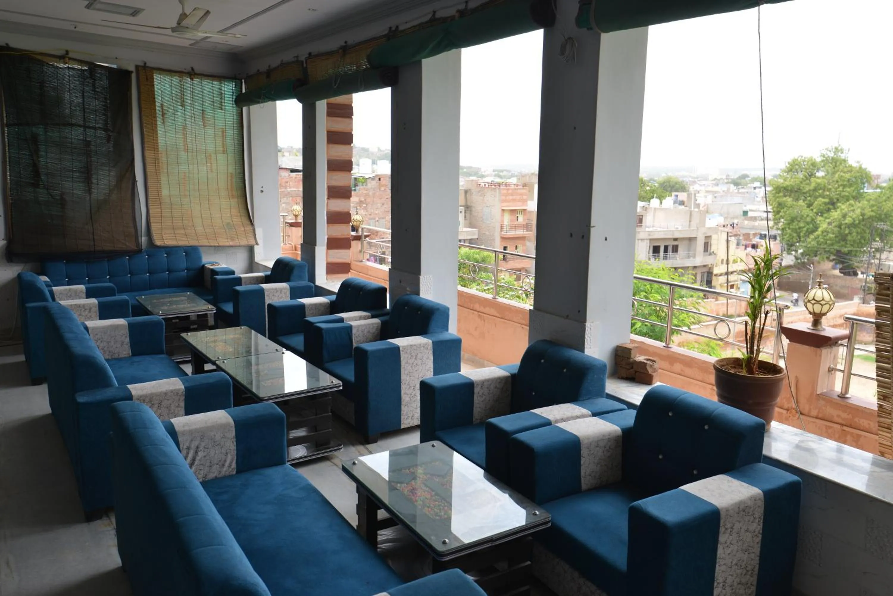 Seating area in Hotel Bawarri Haveli