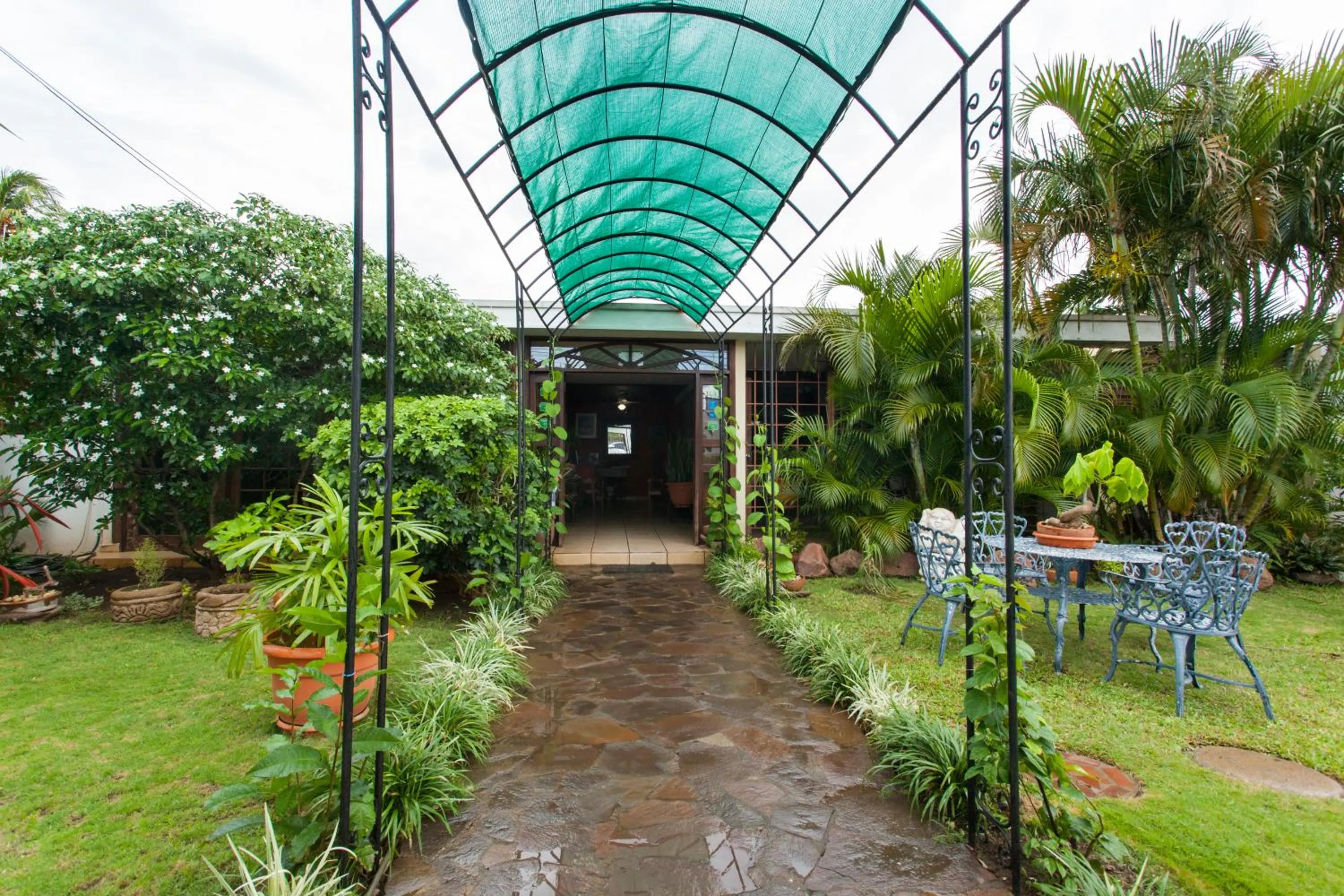Garden in La Posada del Arcangel
