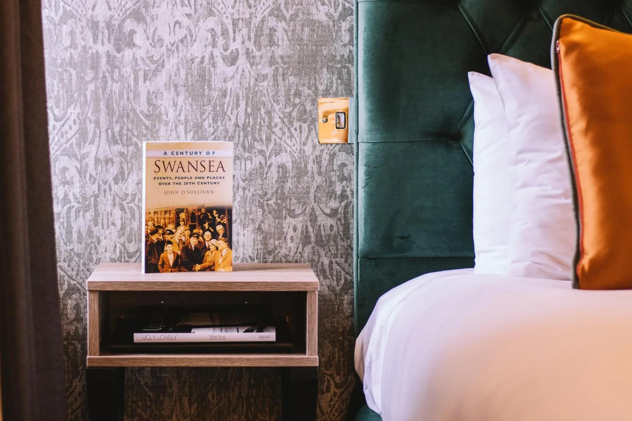 Decorative detail, Bed in The Grand Hotel