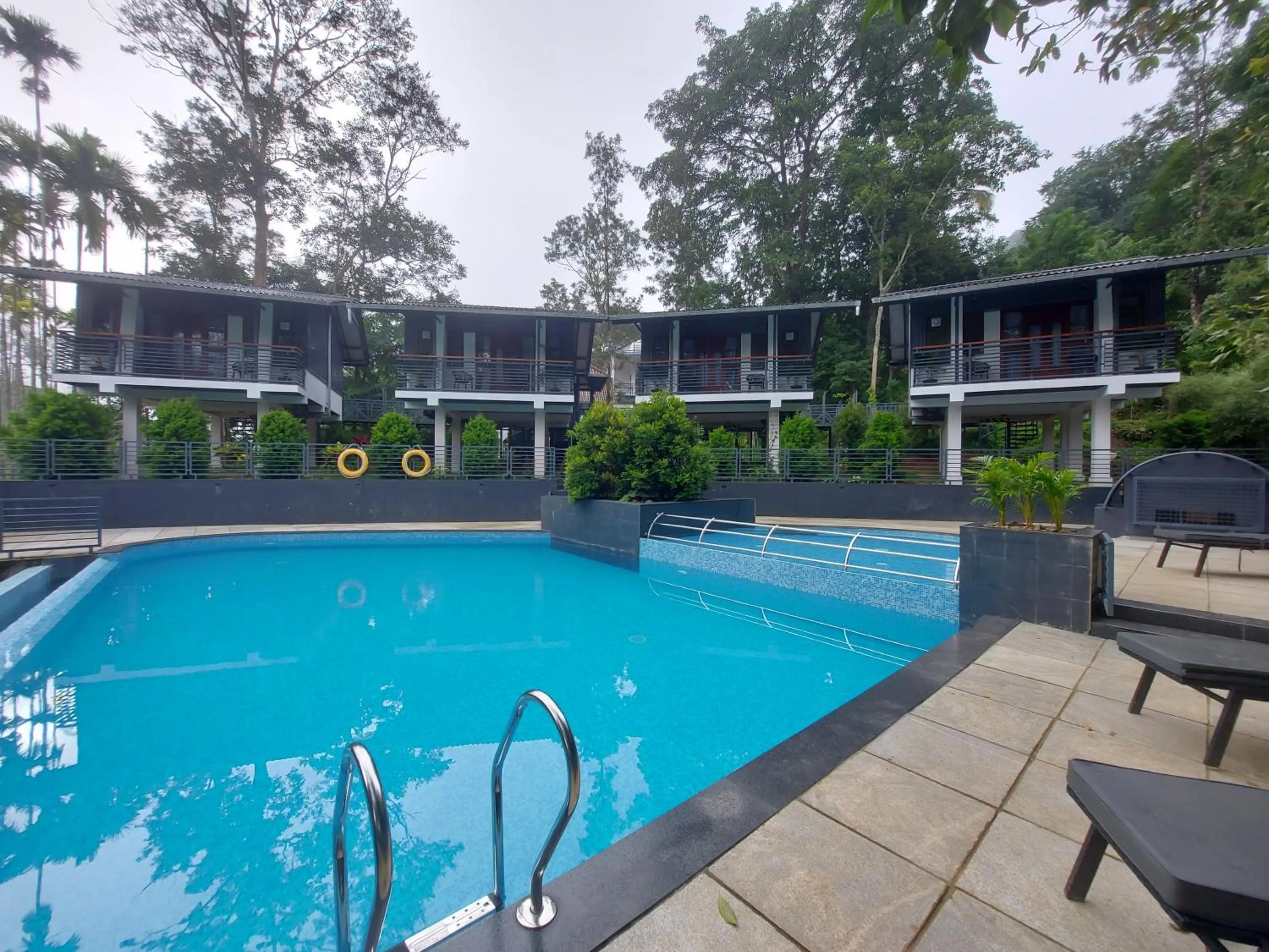 Swimming pool in B'camp Resorts & Homestays