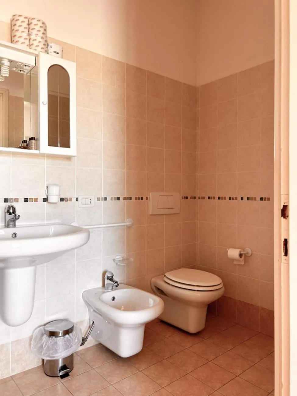 Shower in Hotel Ristorante La Baitina