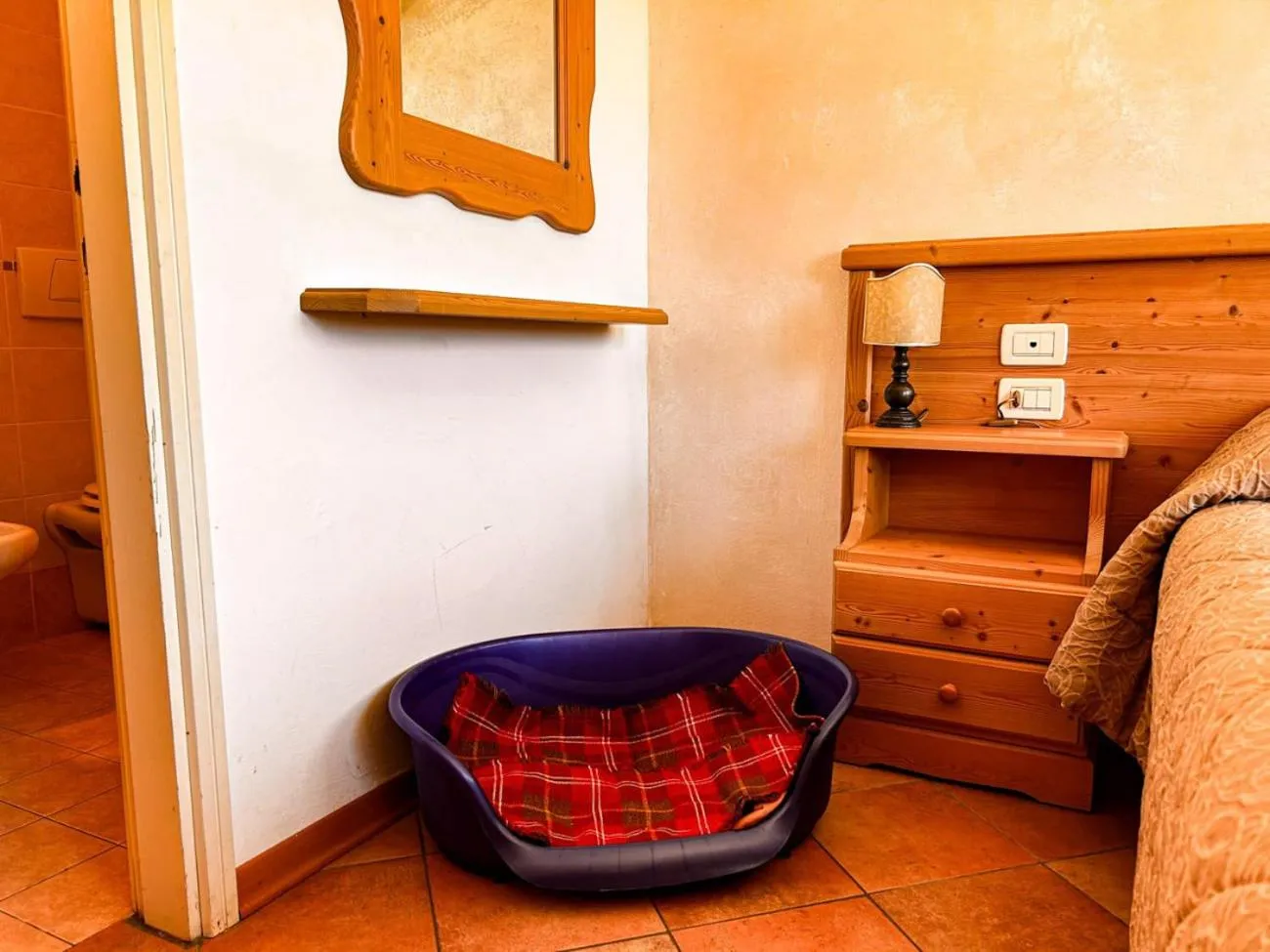 Bed in Hotel Ristorante La Baitina