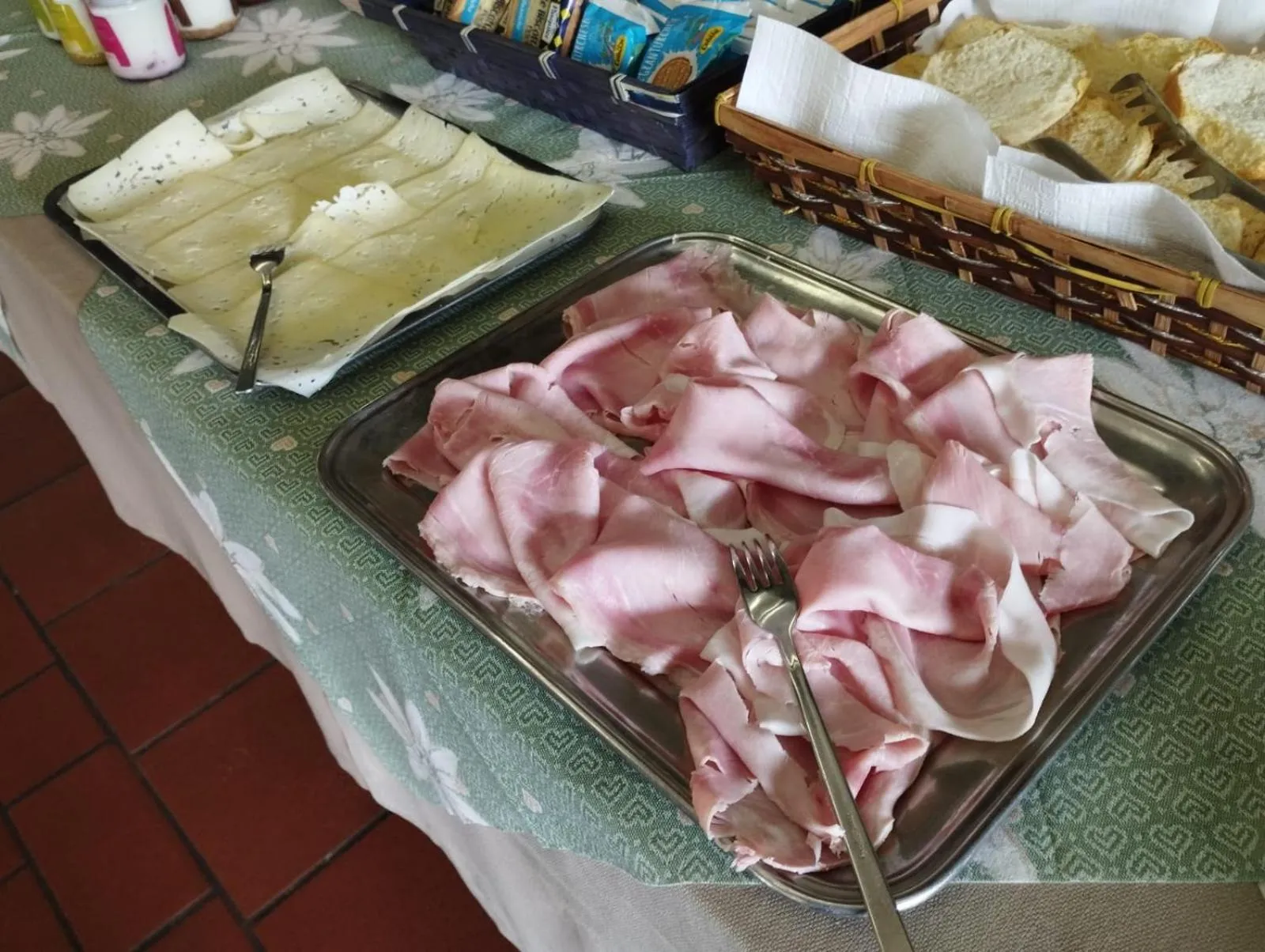 Breakfast in Hotel Ristorante La Baitina