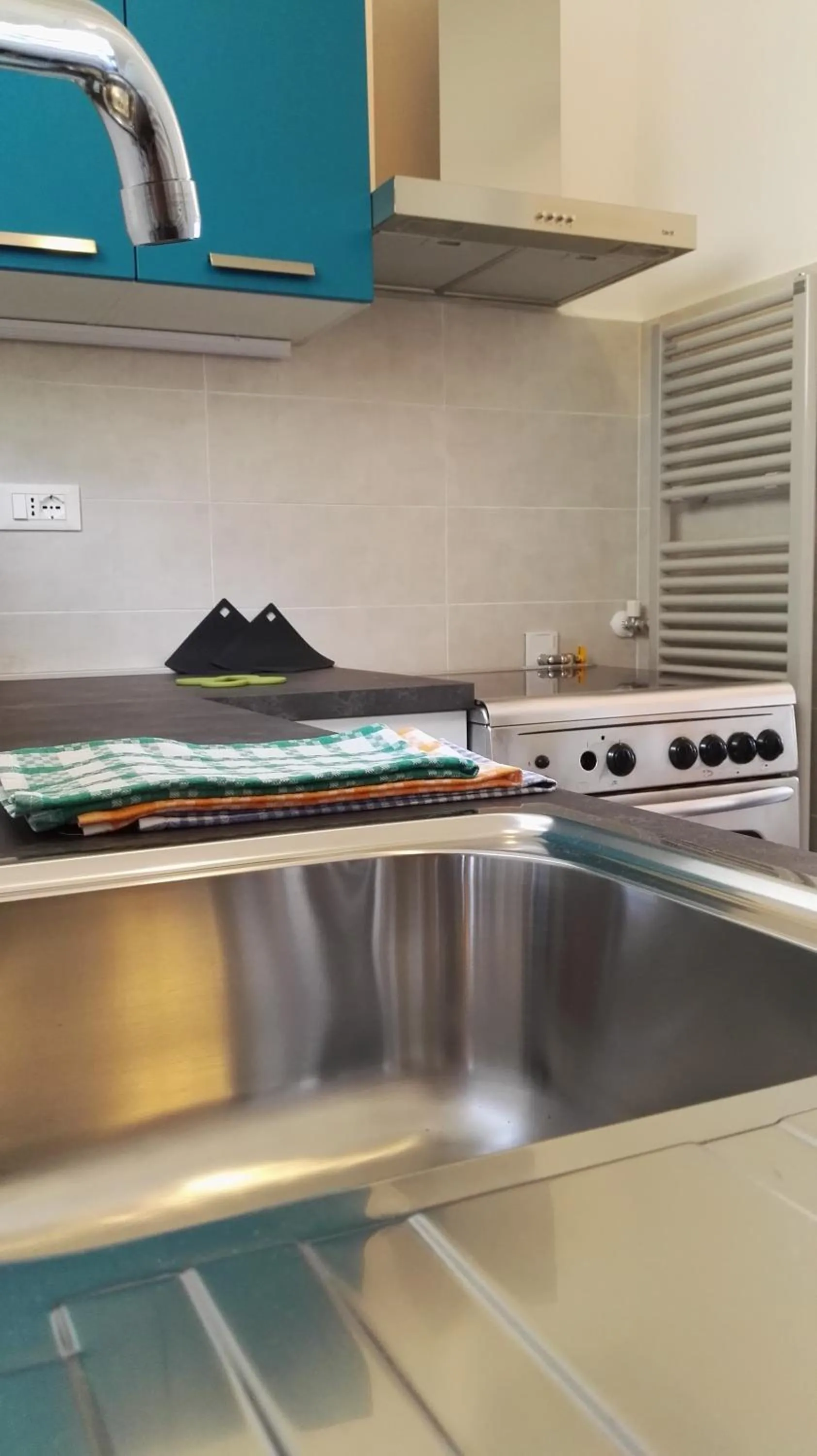 Kitchen or kitchenette in Residence La Carruba