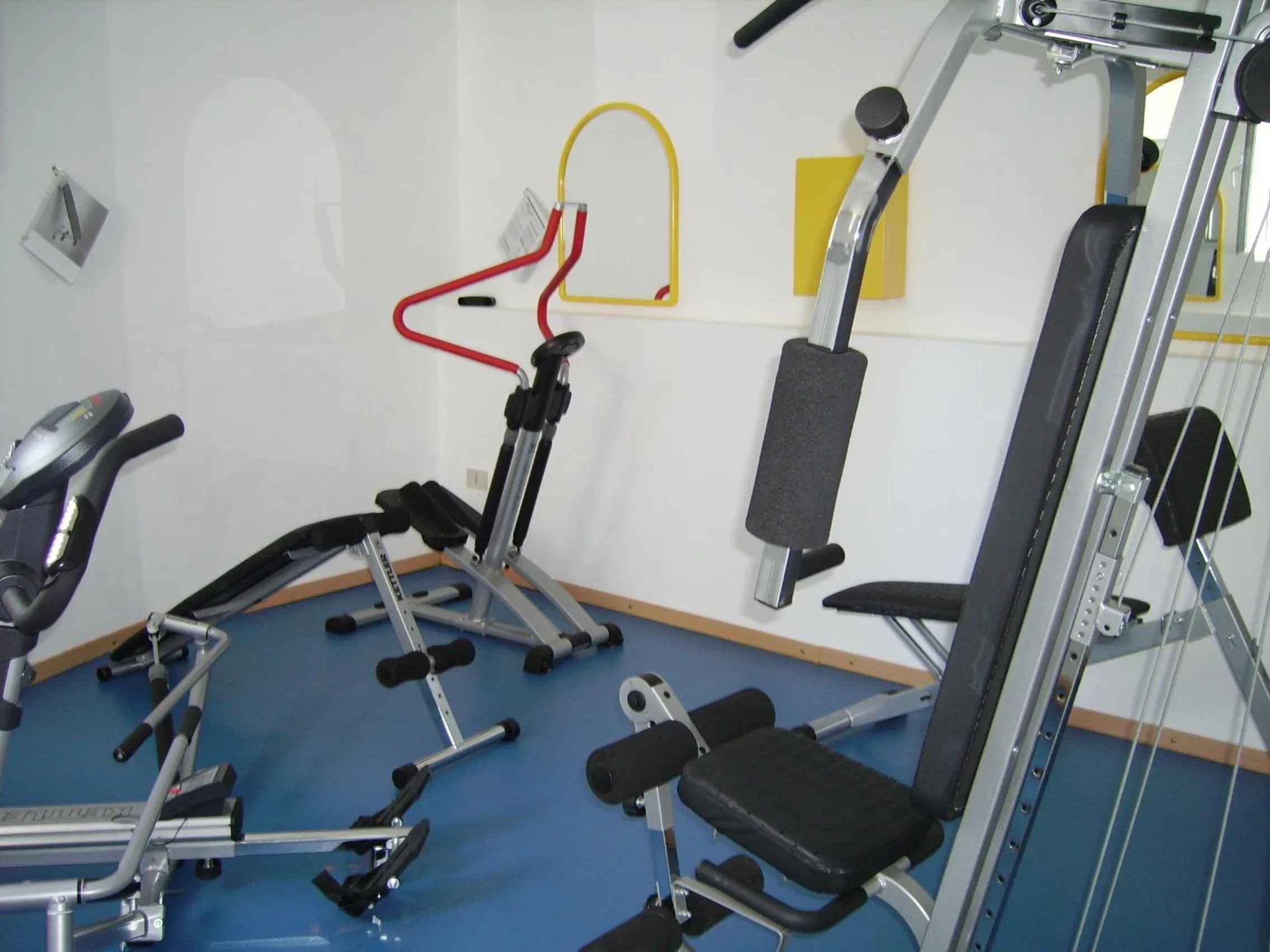 Fitness centre/facilities in Residence La Carruba