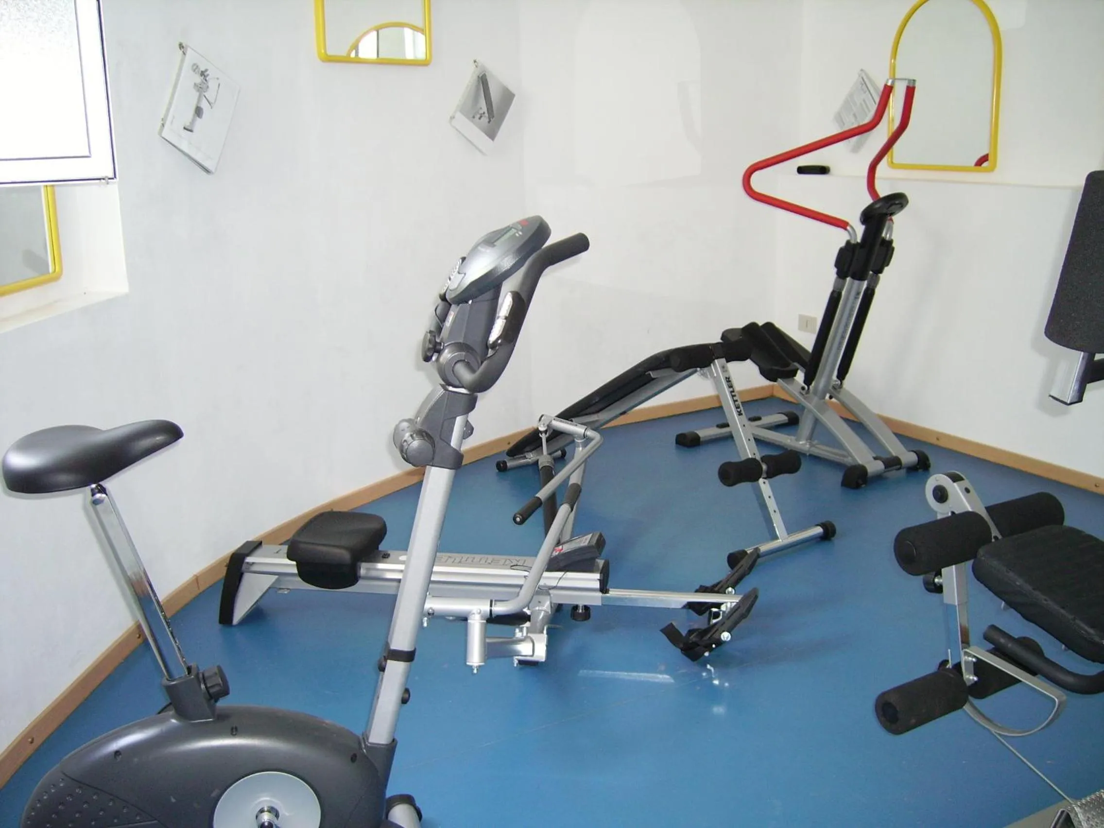 Fitness centre/facilities in Residence La Carruba