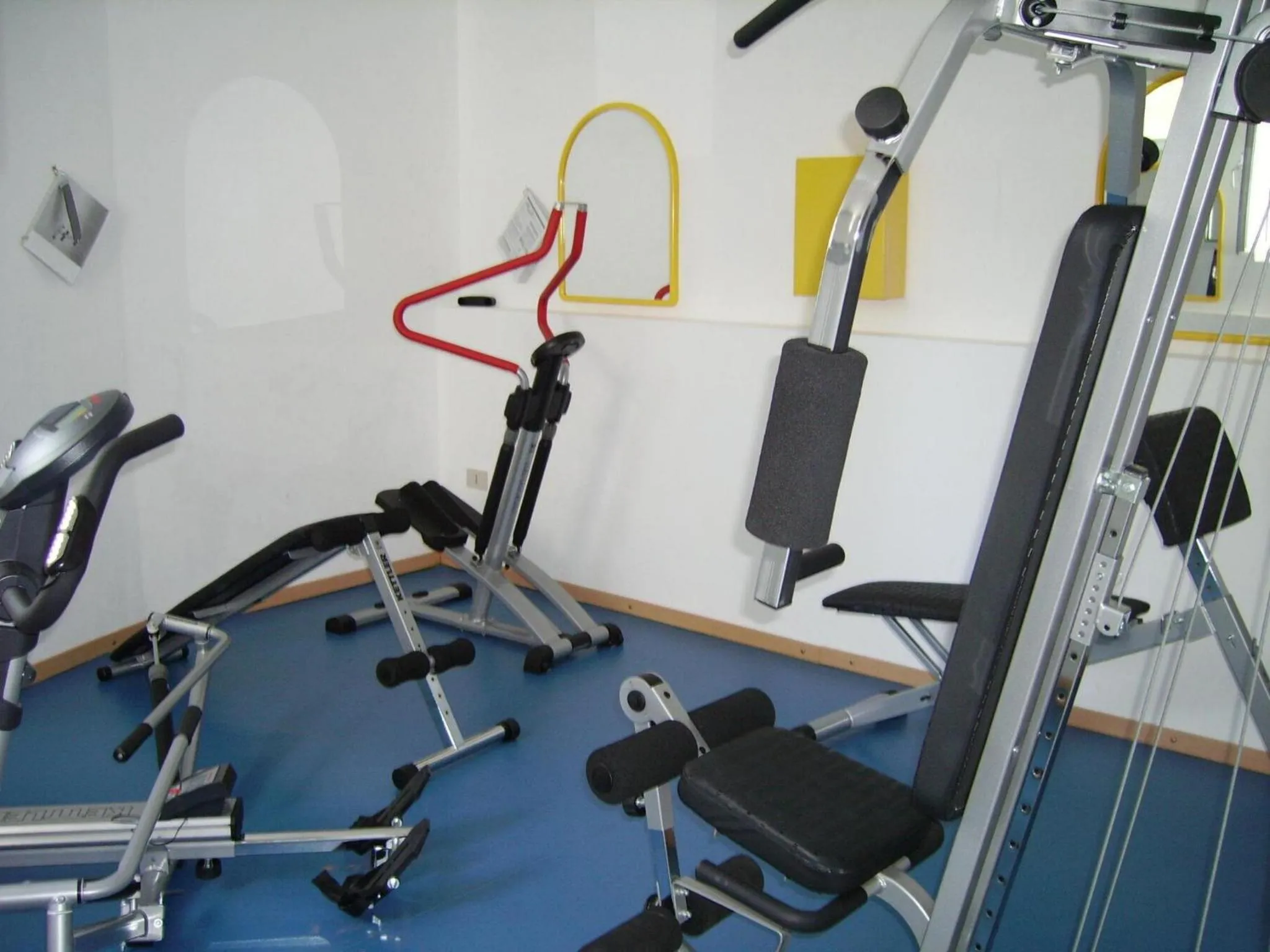 Fitness centre/facilities in Residence La Carruba