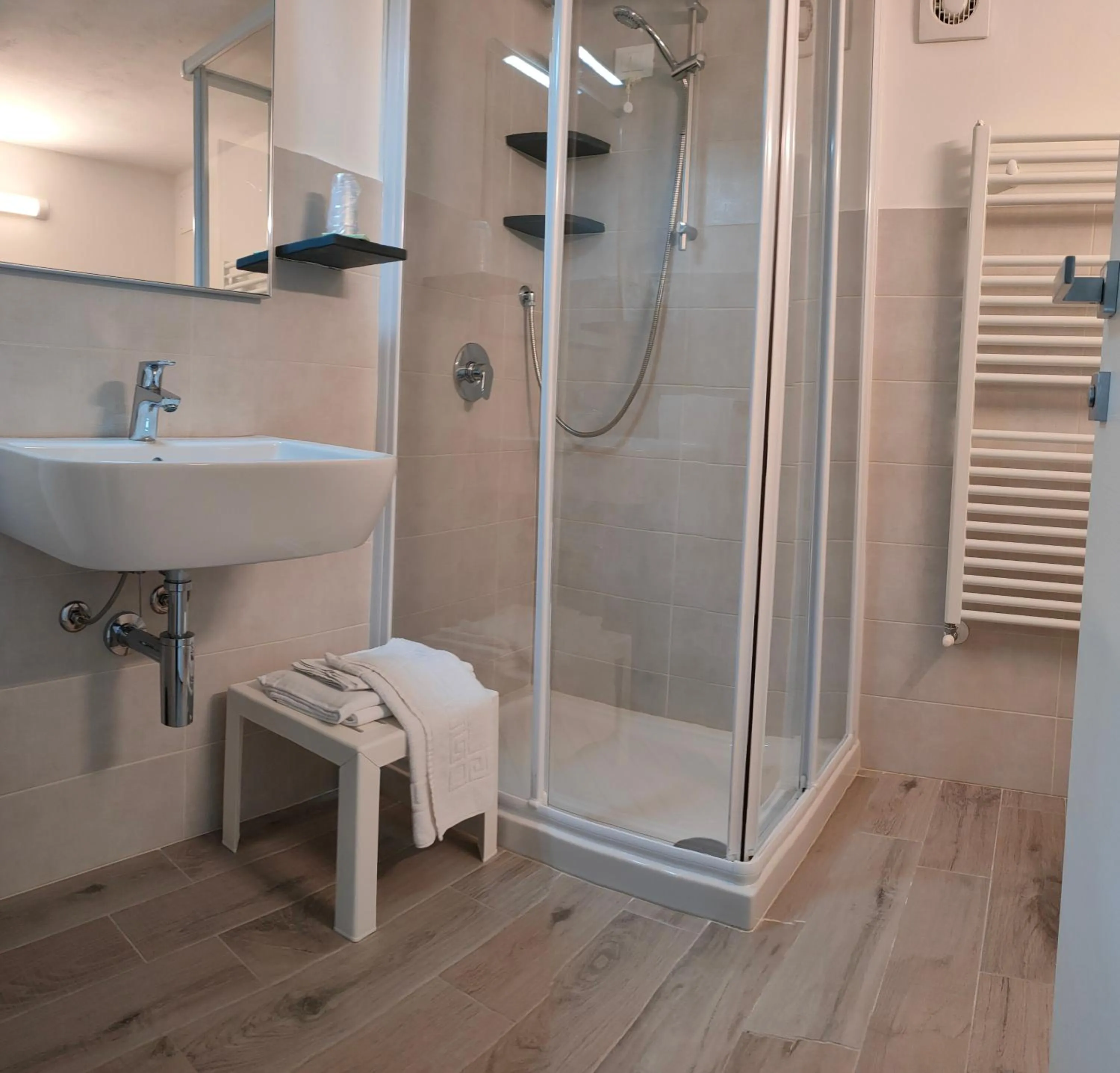 Bathroom in Residence La Carruba