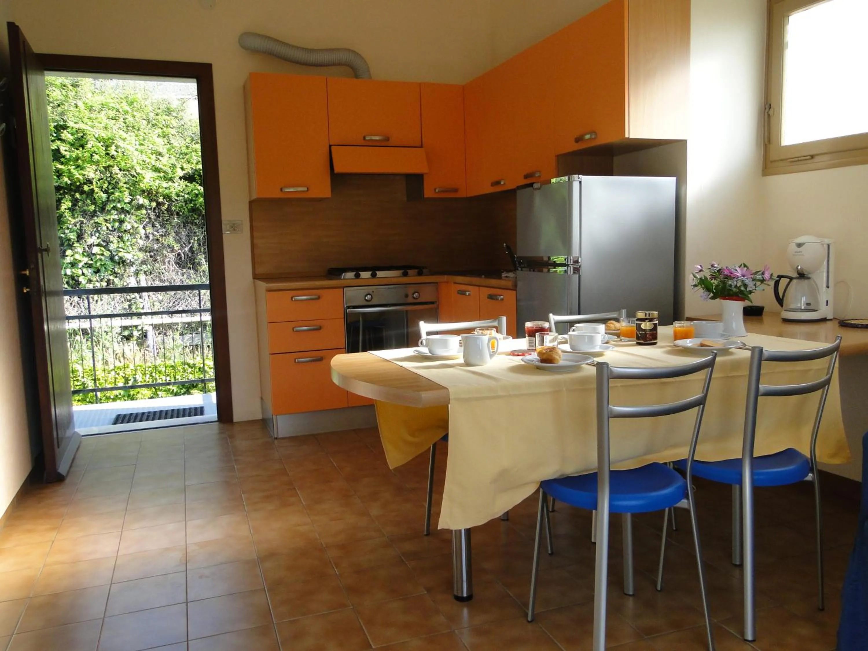 Dining area in Residence La Carruba