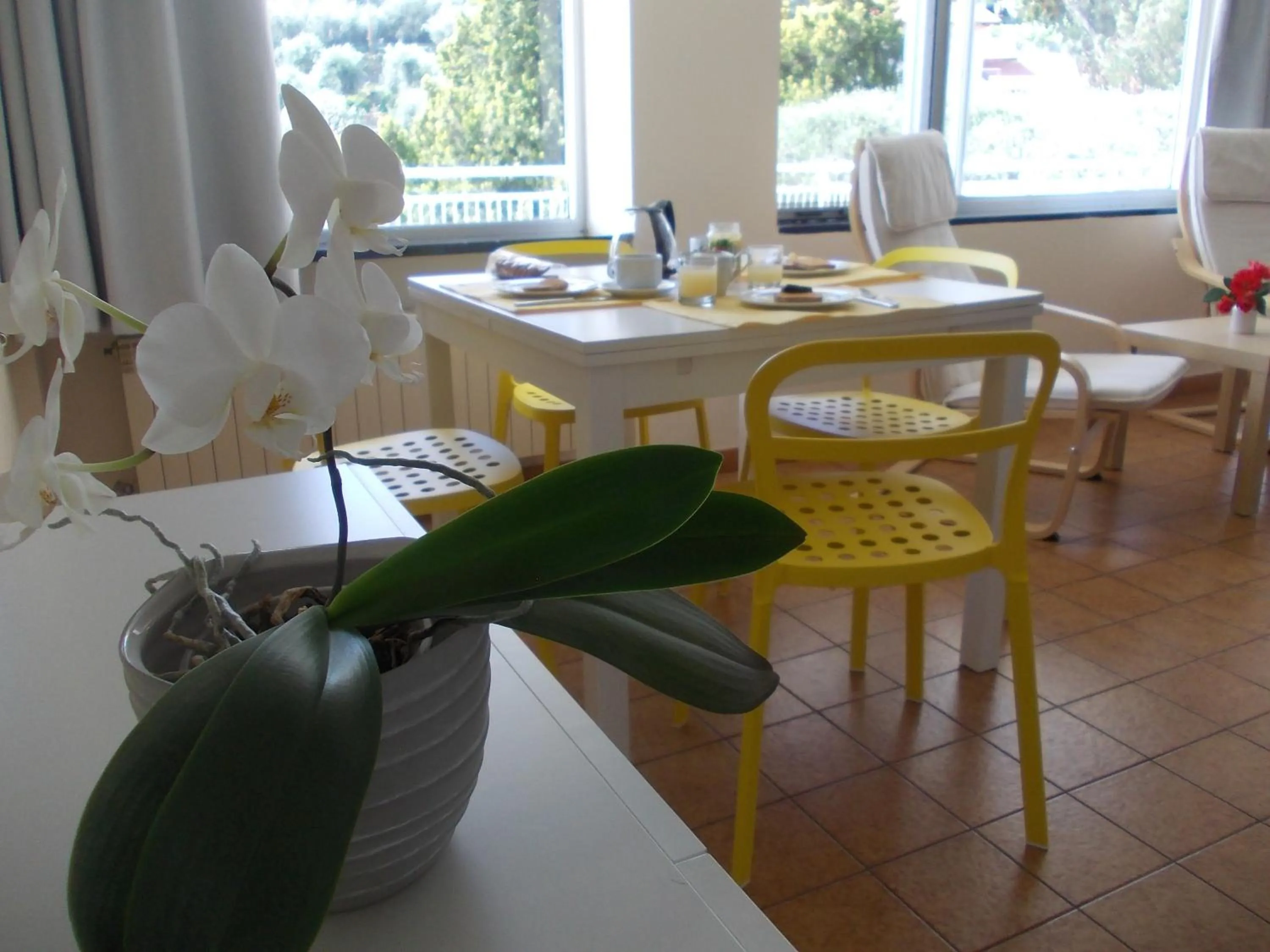 Dining area in Residence La Carruba