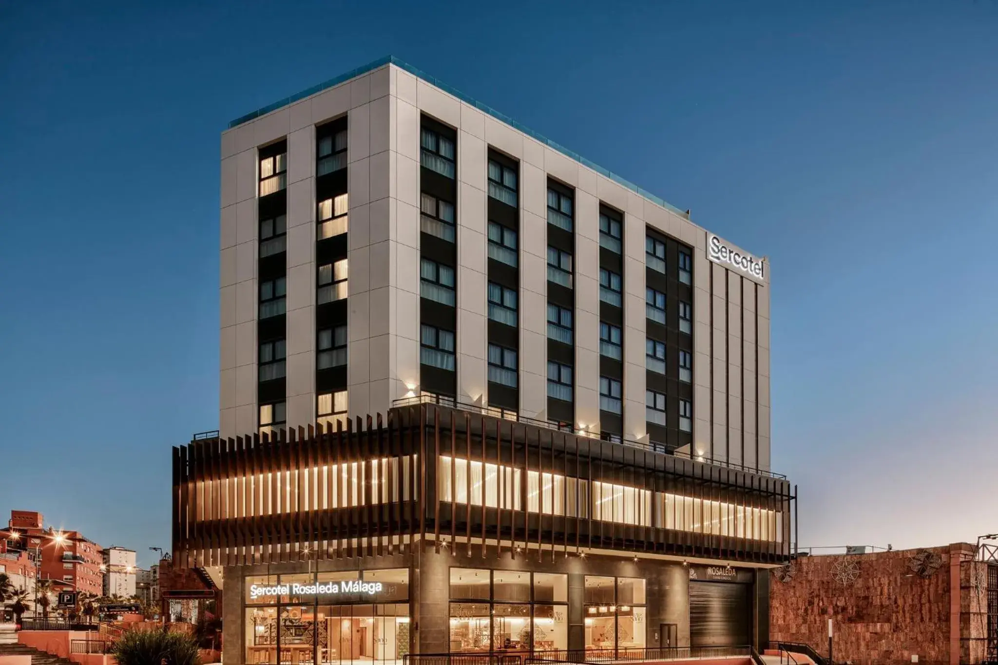 Facade/entrance in Sercotel Rosaleda Málaga Facade/entrance in Sercotel Rosaleda Málaga