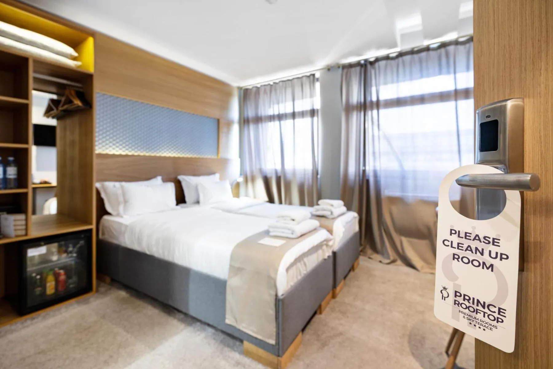 Bed in Prince Rooftop