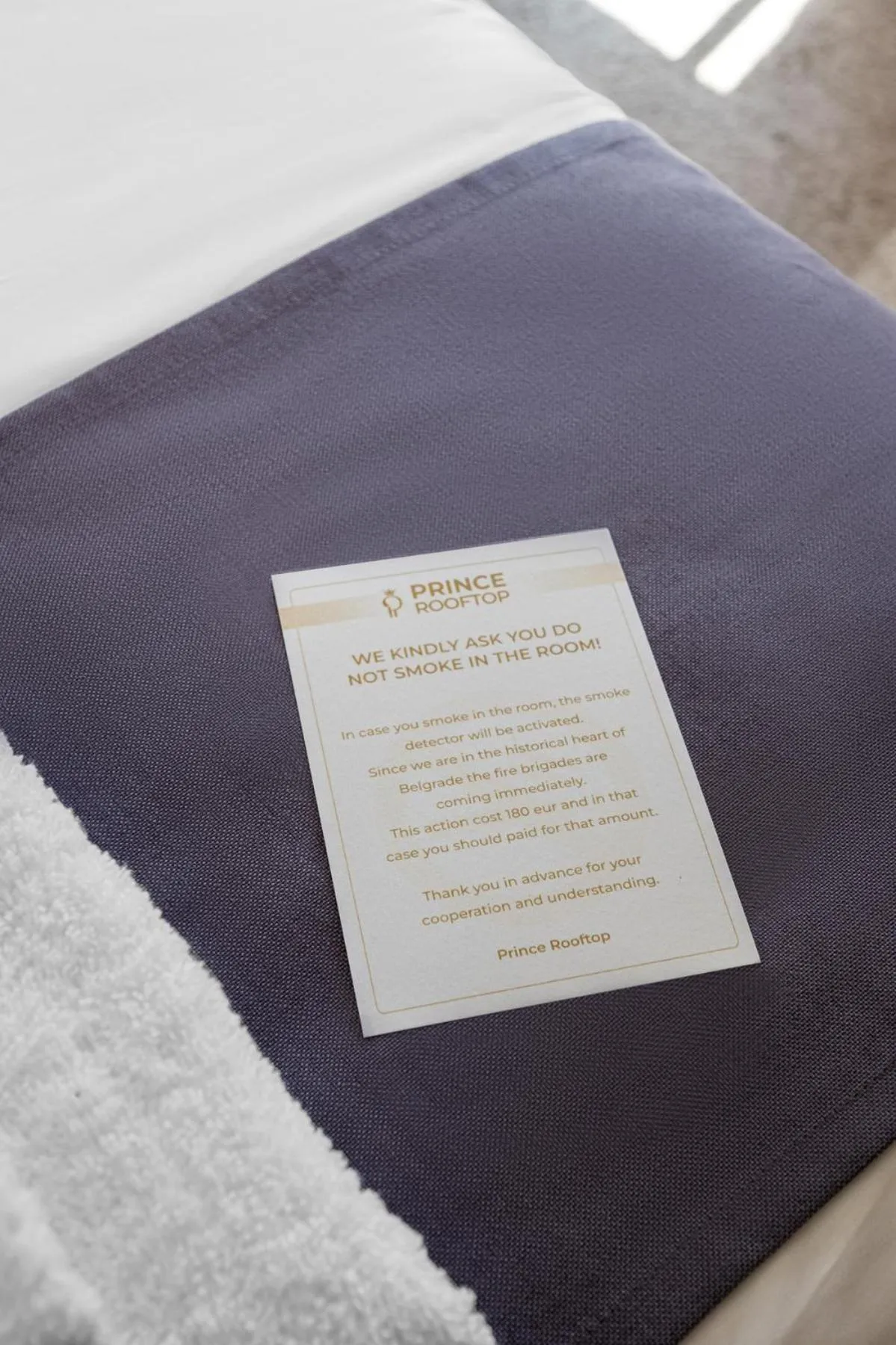 Bed in Prince Rooftop