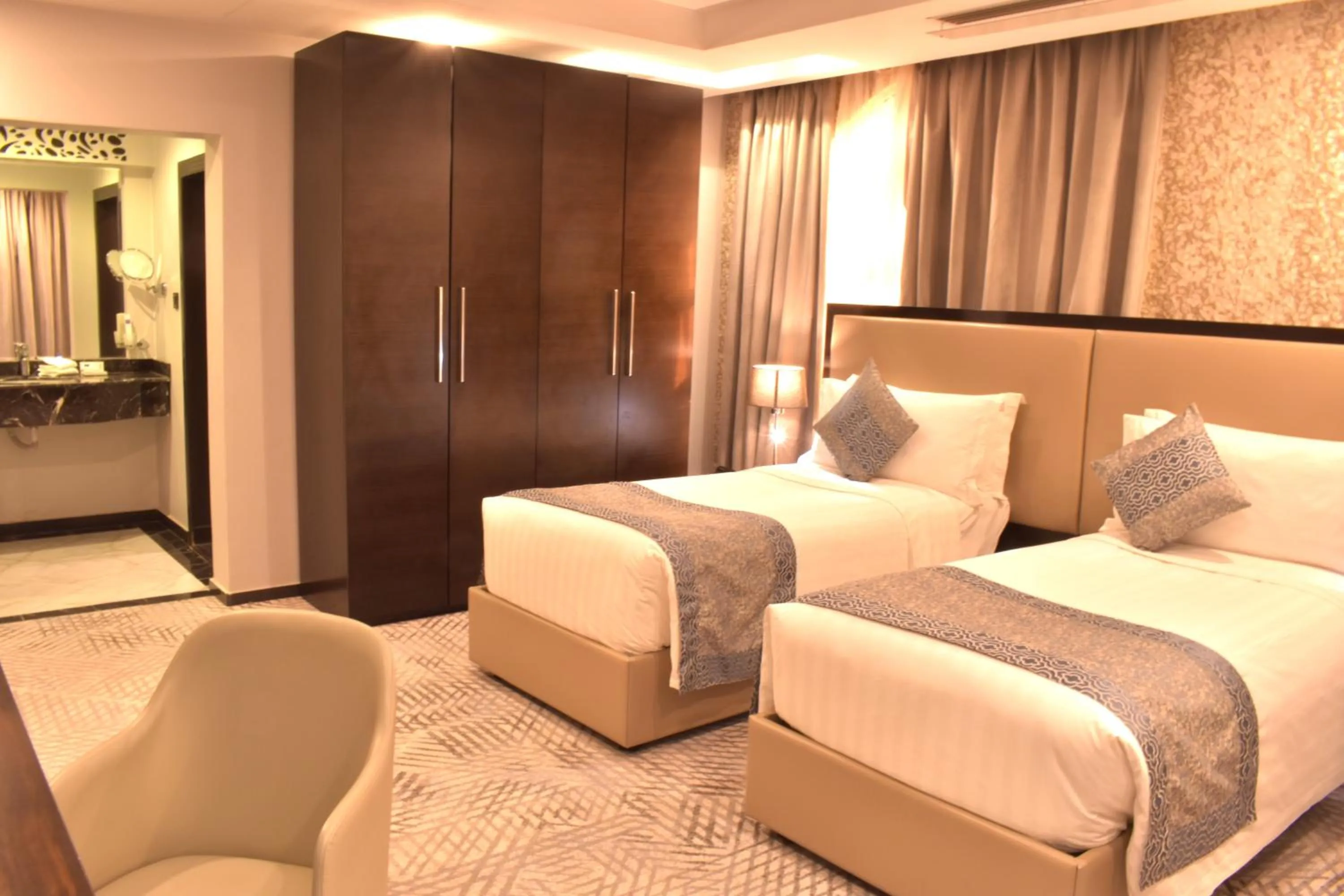 Bed in Cloud City Hotel