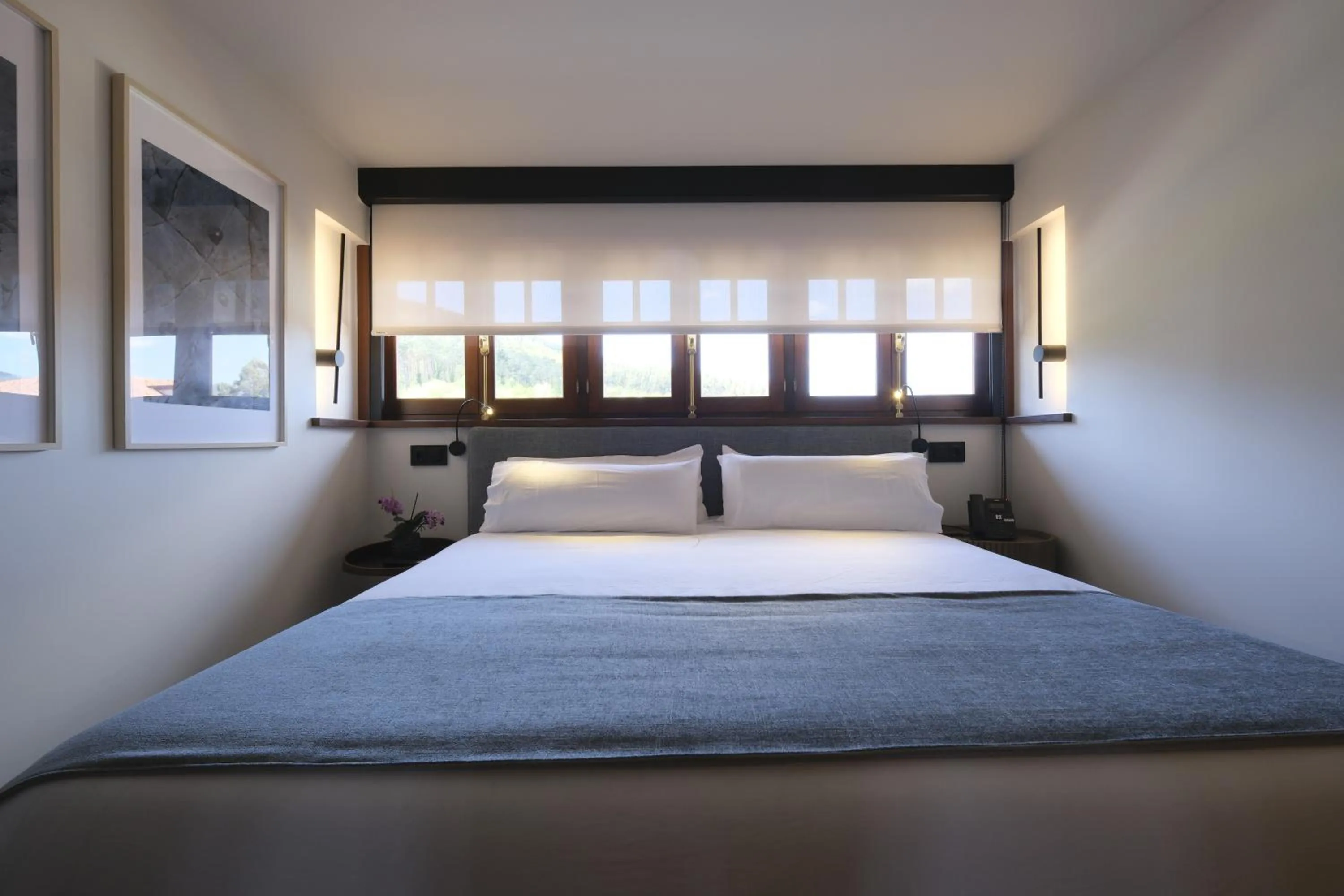 Bed in Hotel El Rosal de Cudillero