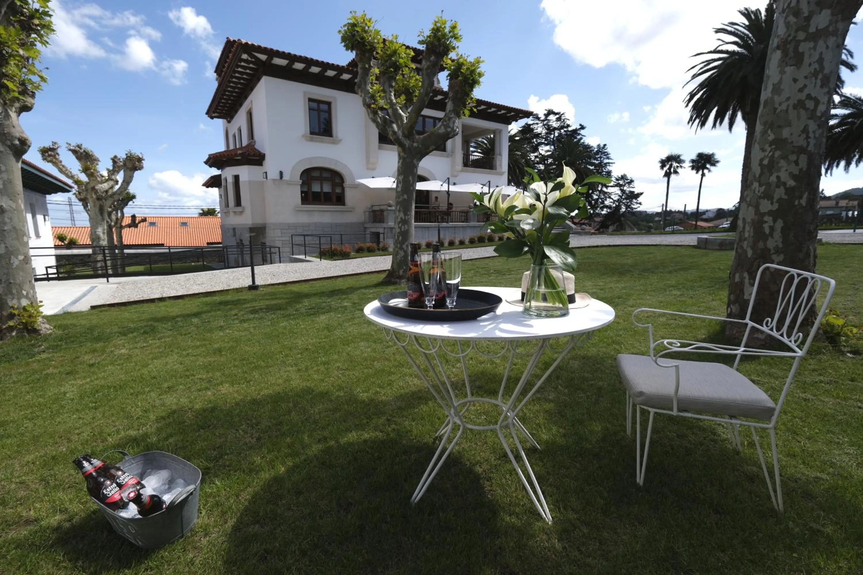 Garden in Hotel El Rosal de Cudillero