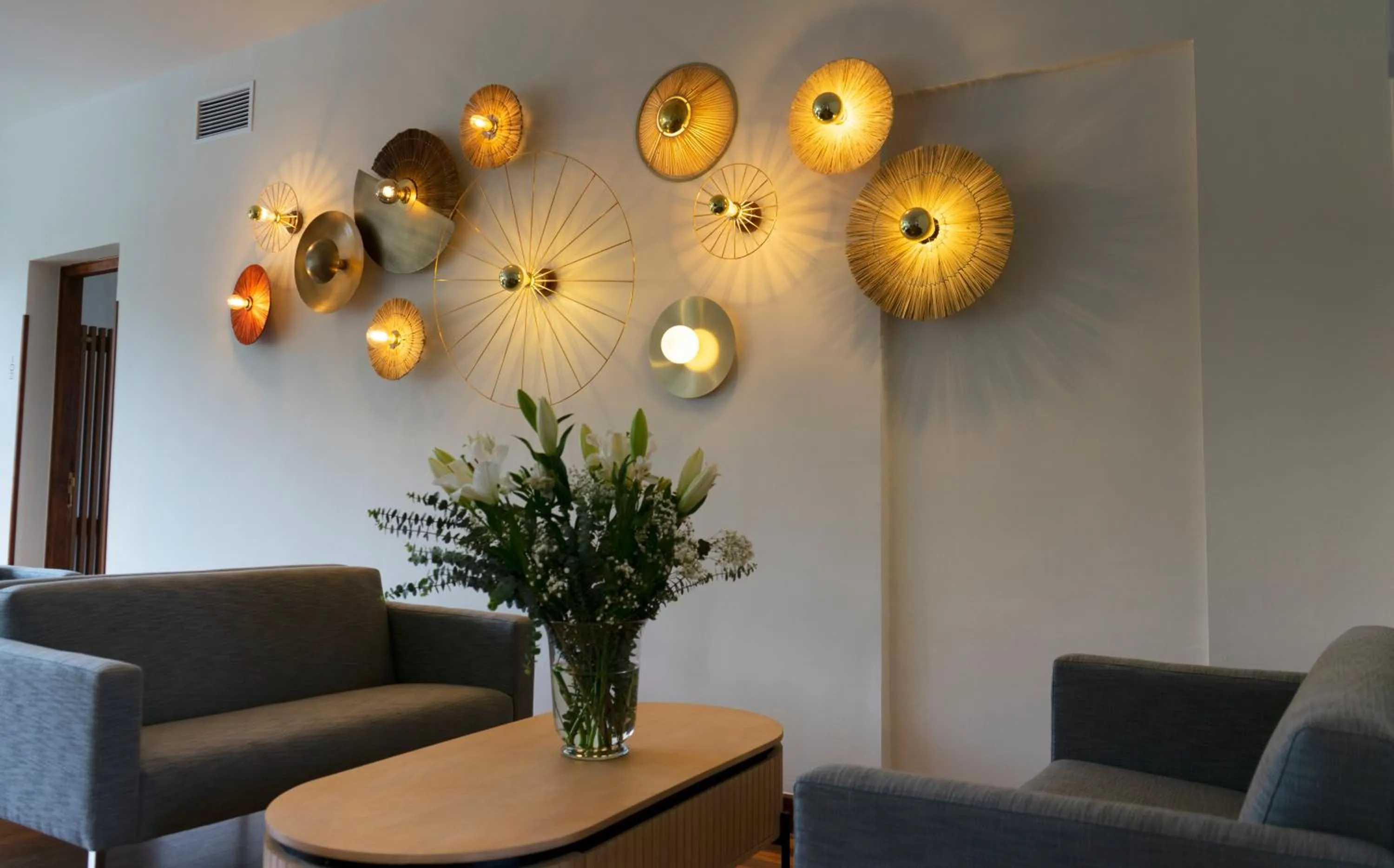 Living room in Hotel El Rosal de Cudillero