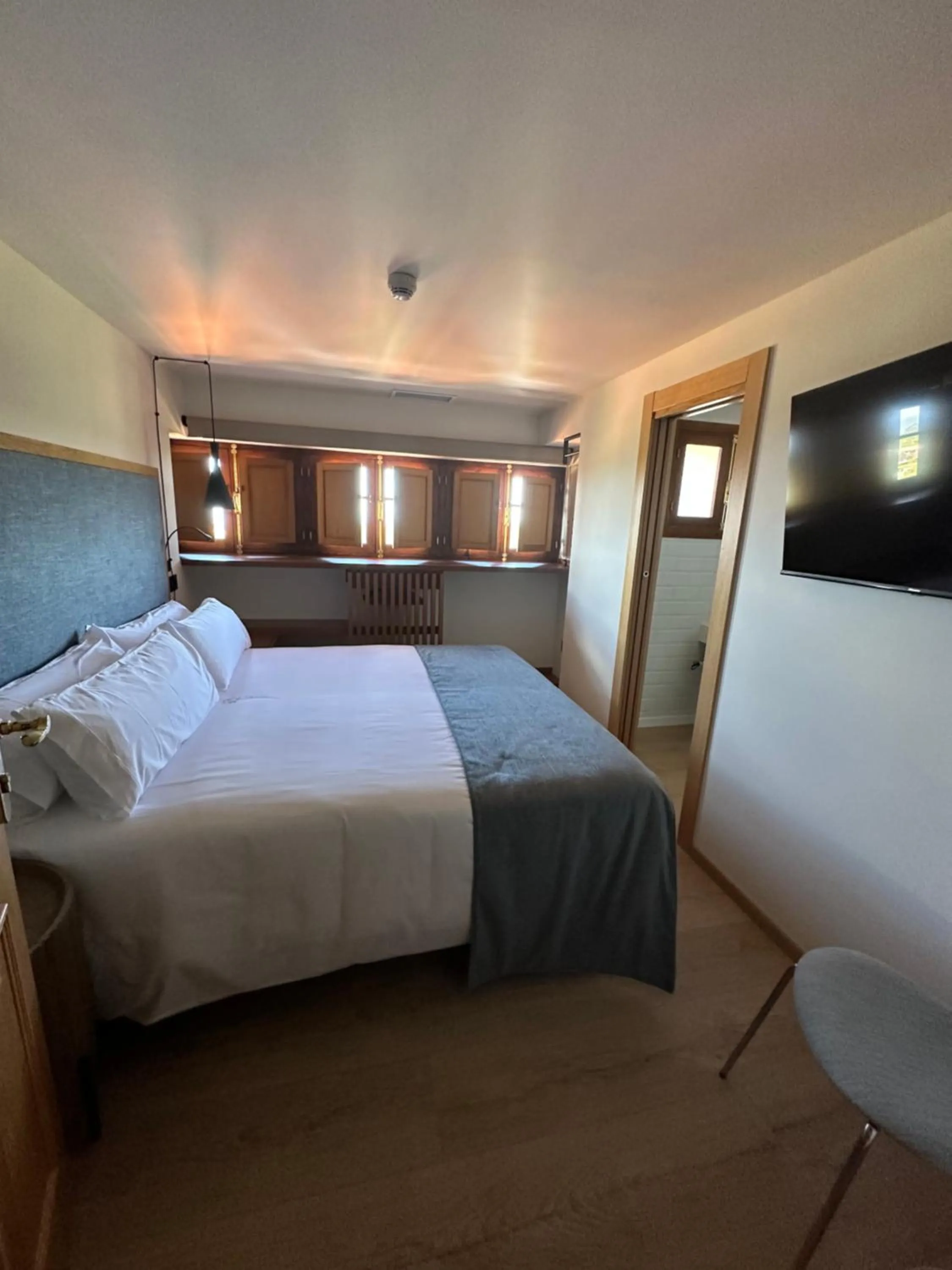 Bed in Hotel El Rosal de Cudillero