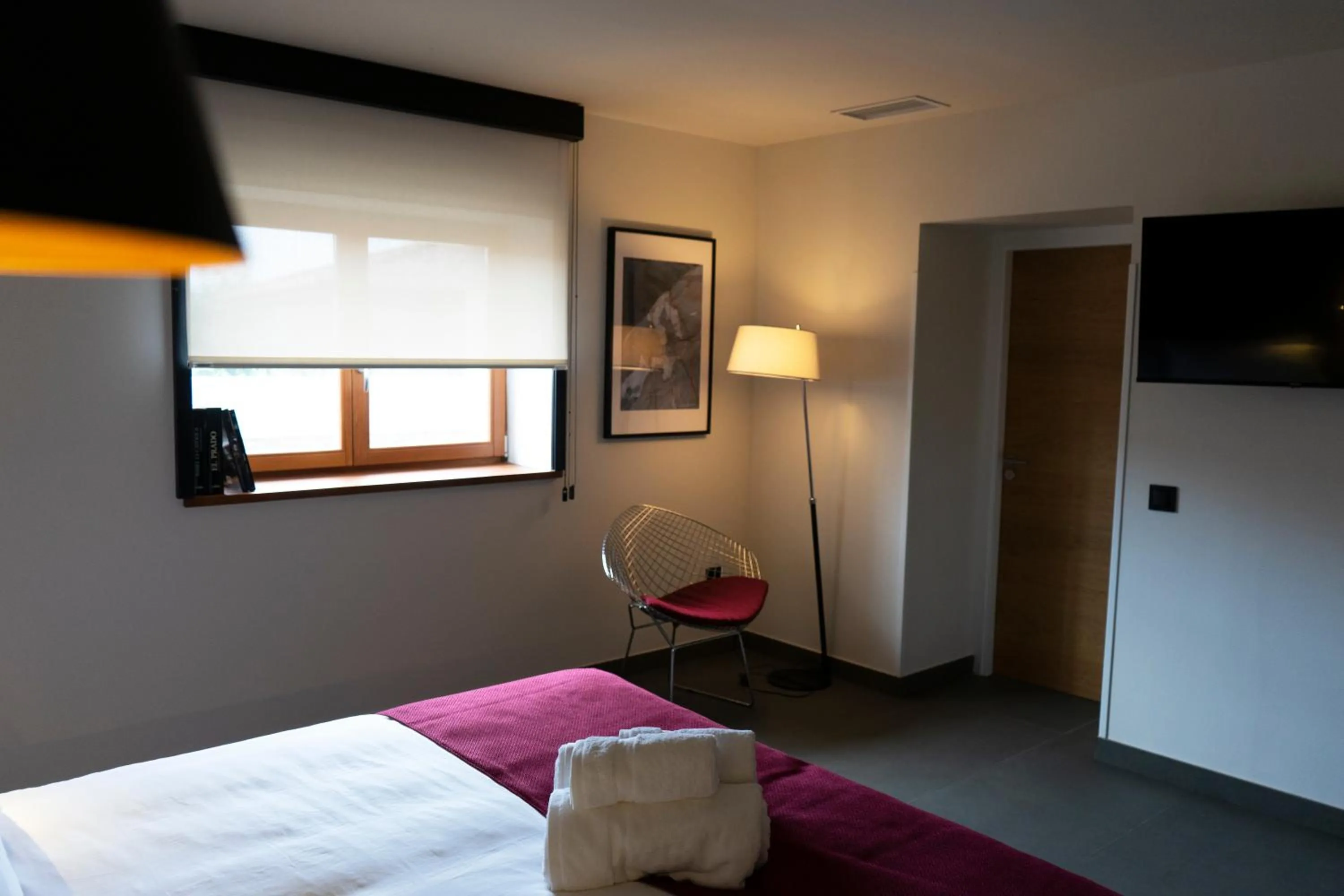 Bed in Hotel El Rosal de Cudillero