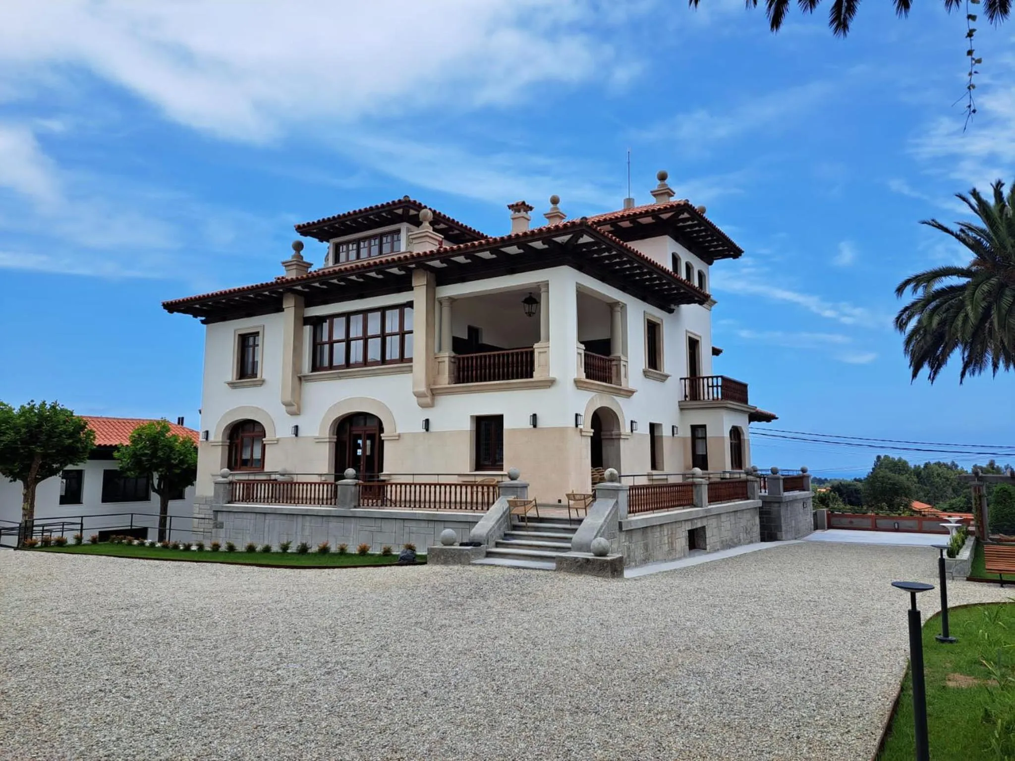 Property building in Hotel El Rosal de Cudillero