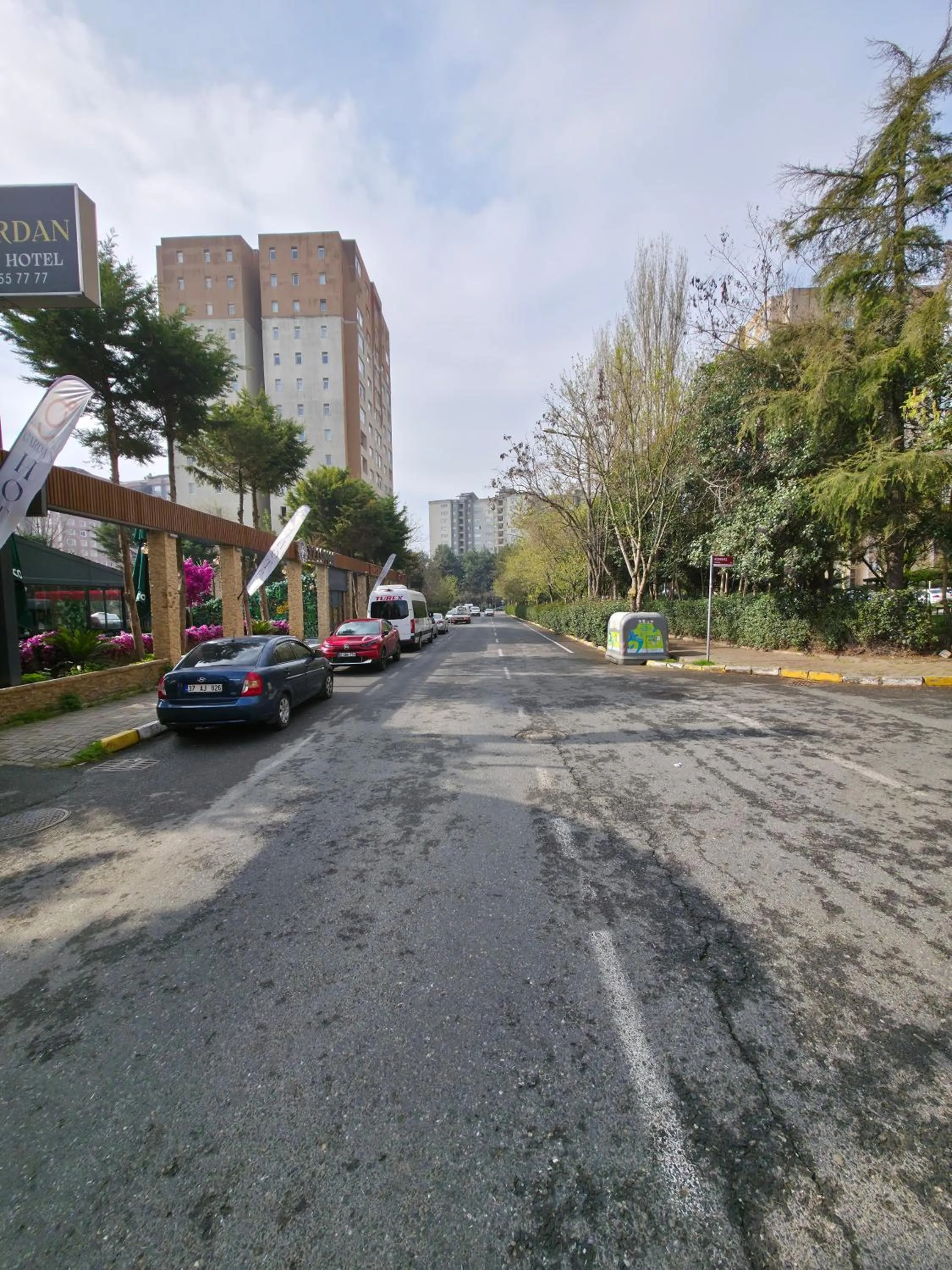 City view in Gardan Hotel