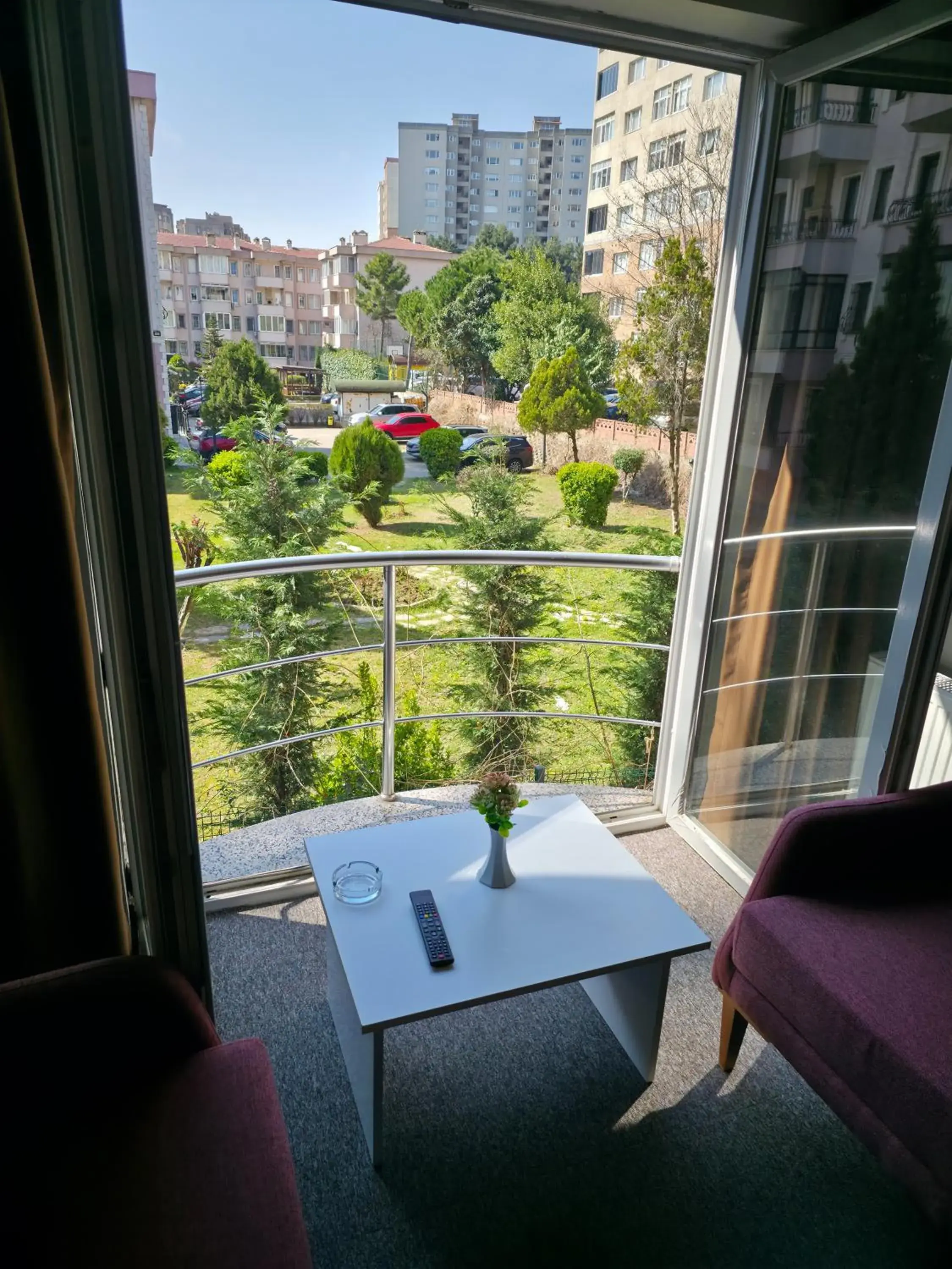 Garden view in Gardan Hotel Garden view in Gardan Hotel