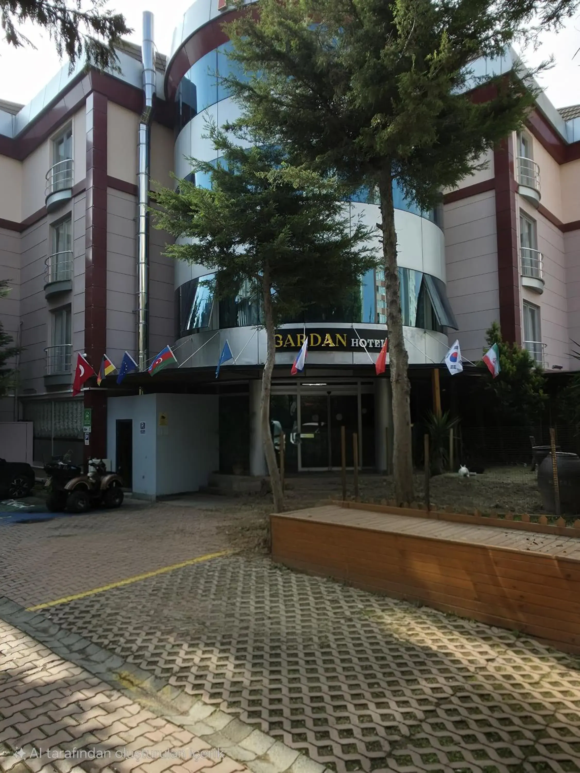 City view in Gardan Hotel City view in Gardan Hotel