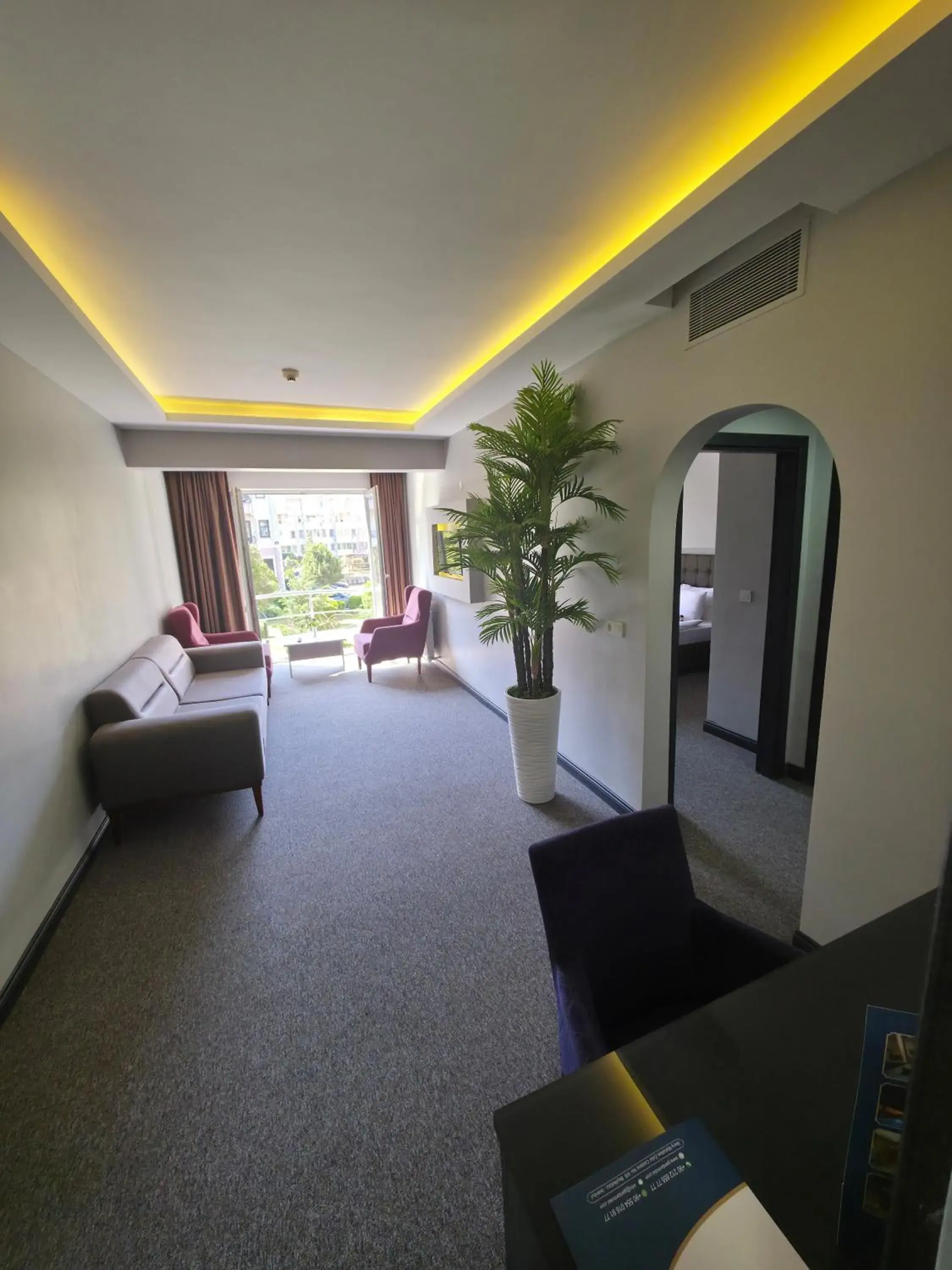 Living room in Gardan Hotel Living room in Gardan Hotel