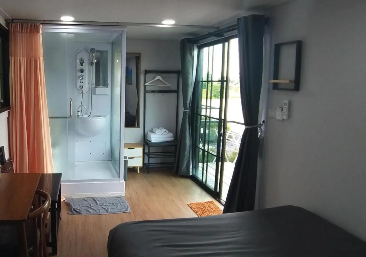 Shower in Hi Creek Resort