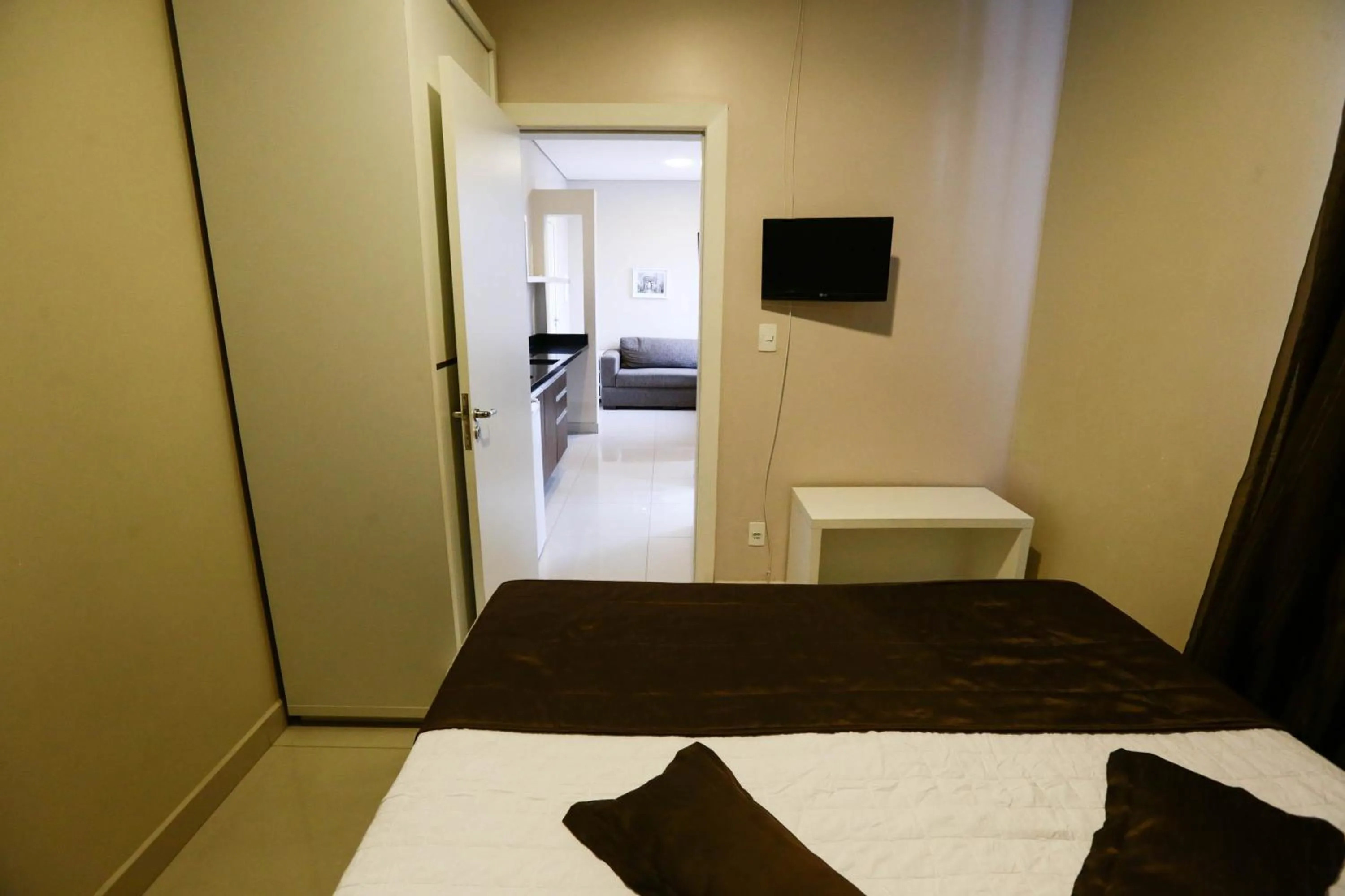 Bed in Hotel Emacite Flex