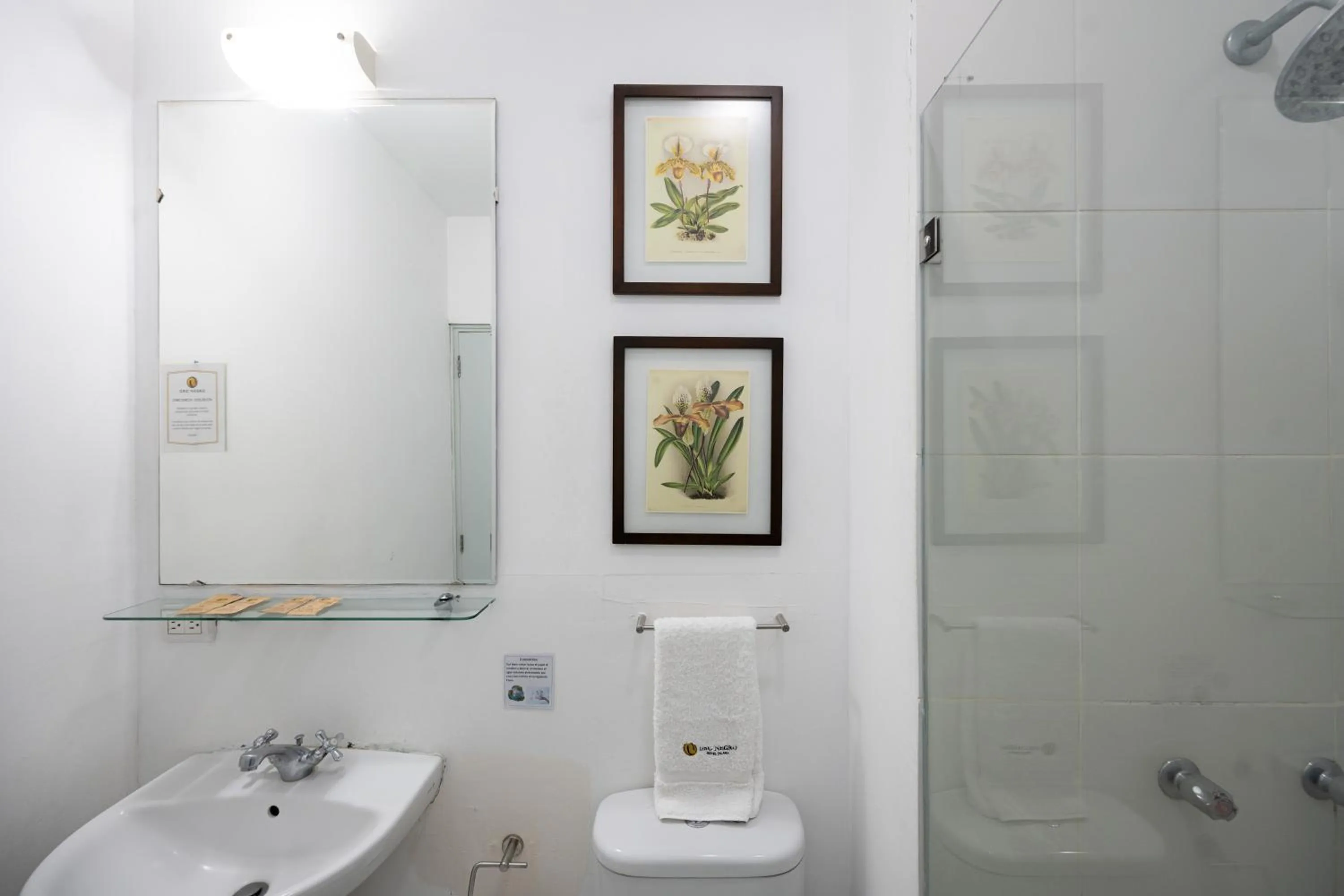 Shower in Hotel Oro Negro