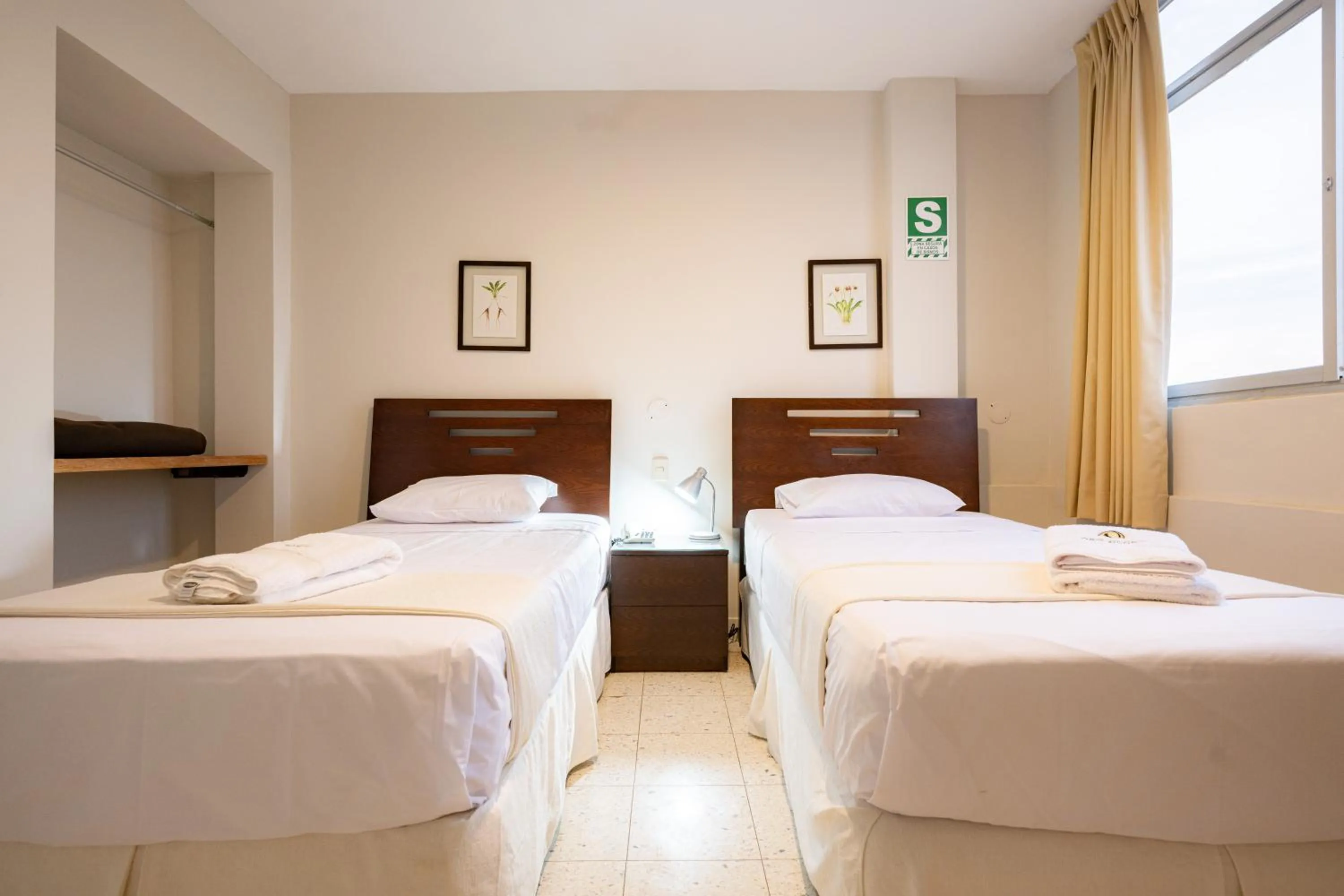 Bed in Hotel Oro Negro