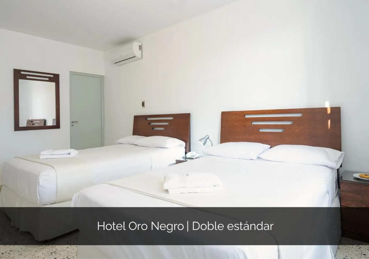Bed in Hotel Oro Negro