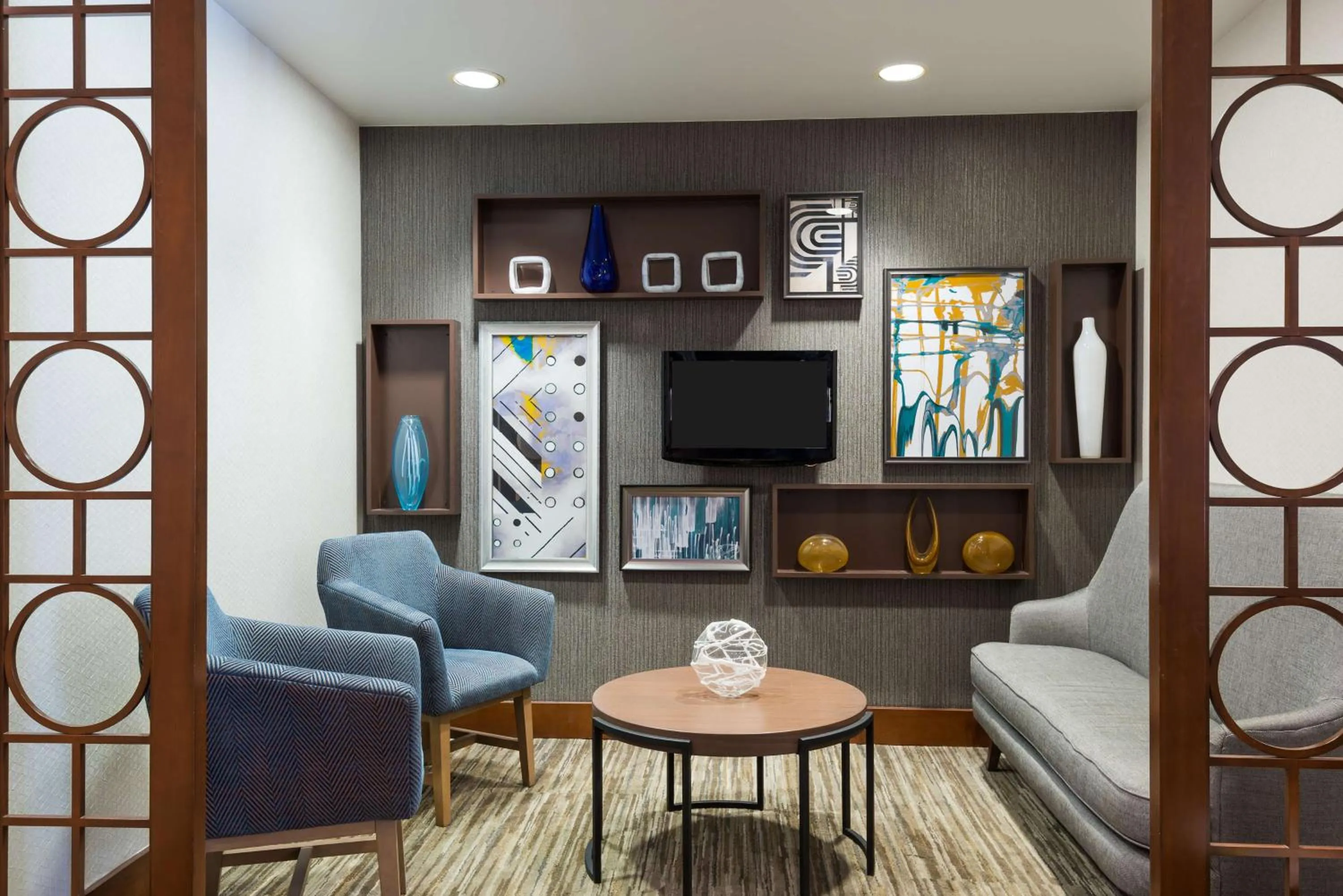 Lobby or reception in Hyatt Place Houston-North