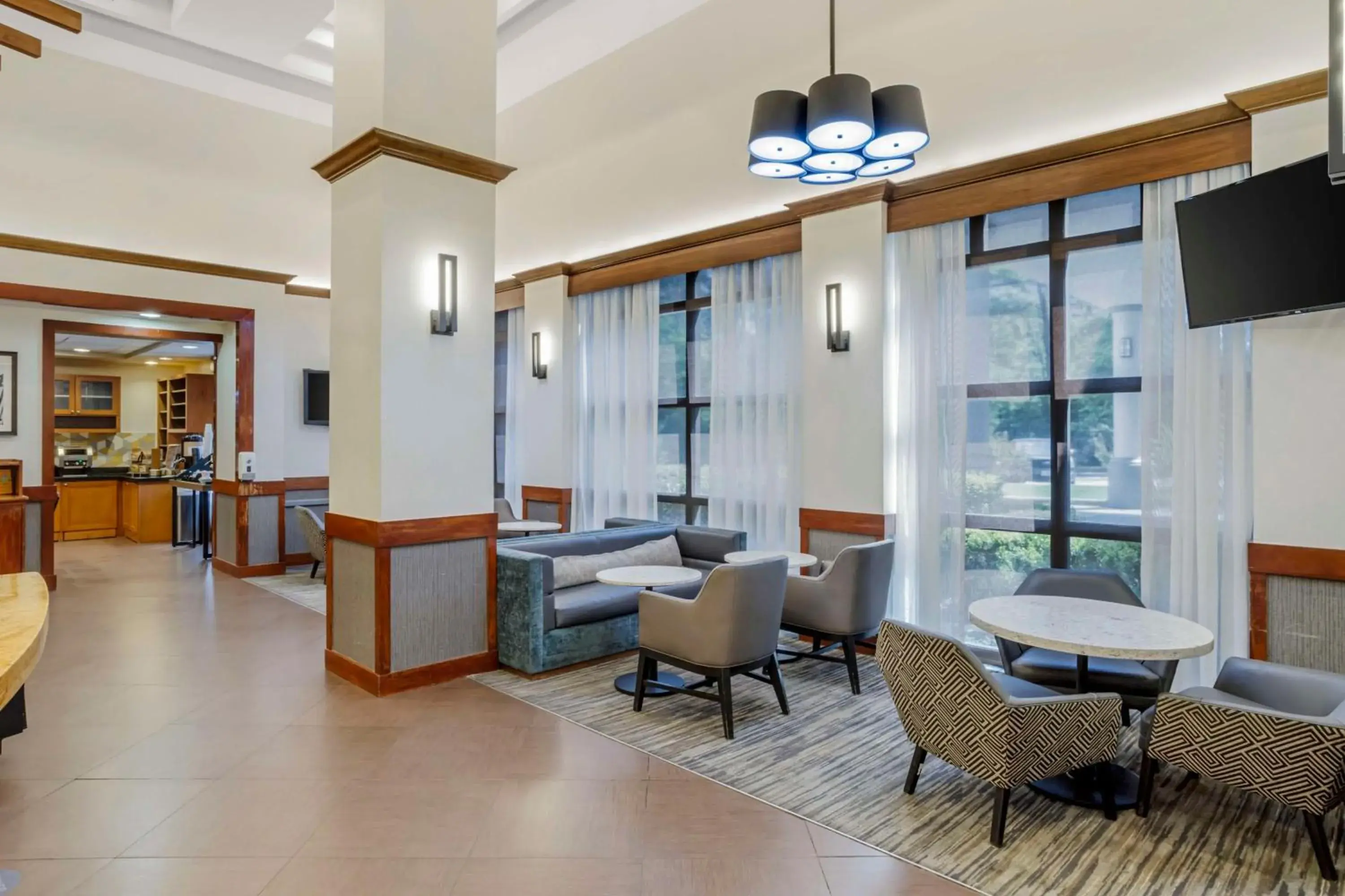 Lobby or reception in Hyatt Place Houston-North Lobby or reception in Hyatt Place Houston-North