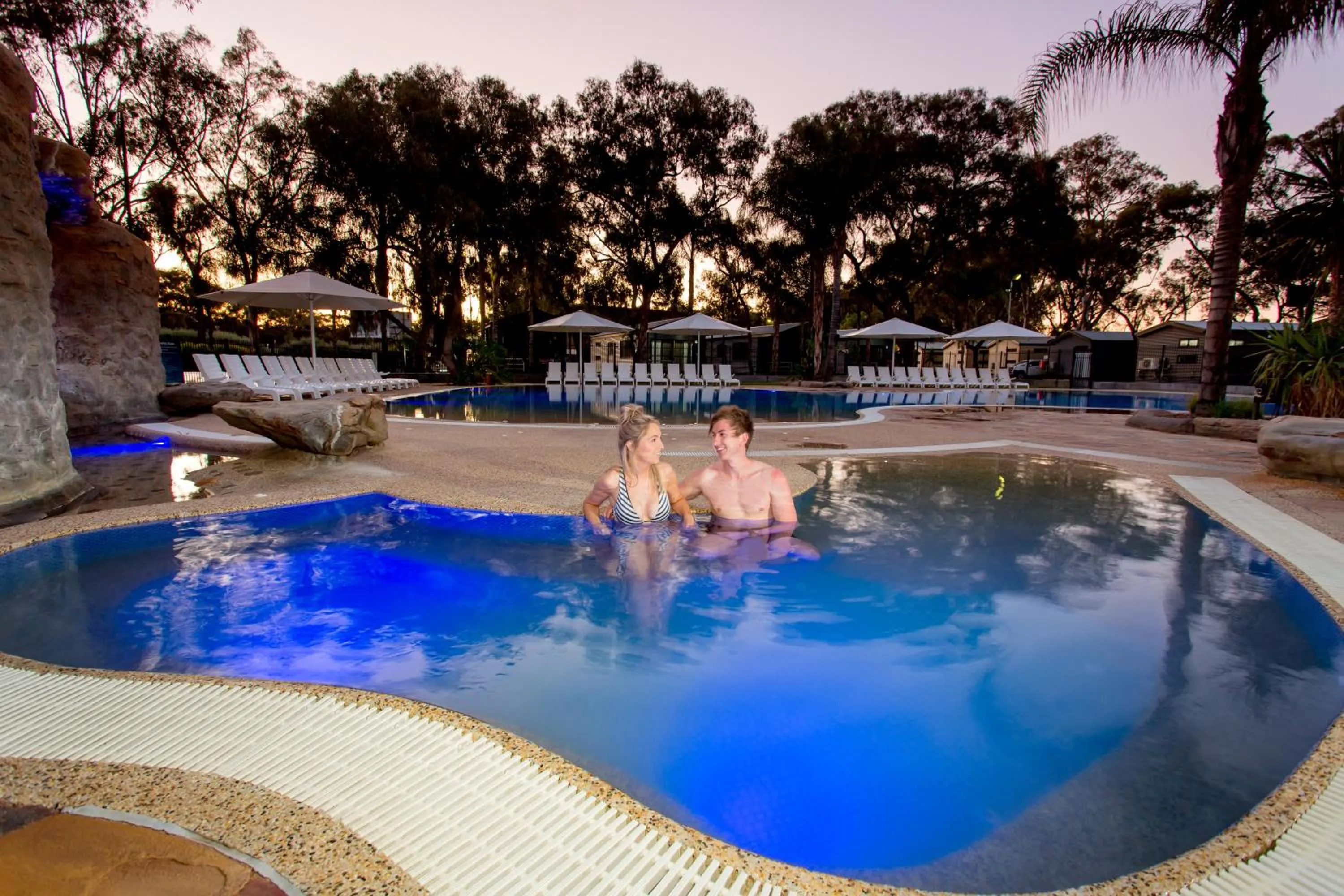Hot Tub in Discovery Parks - Renmark Riverfront