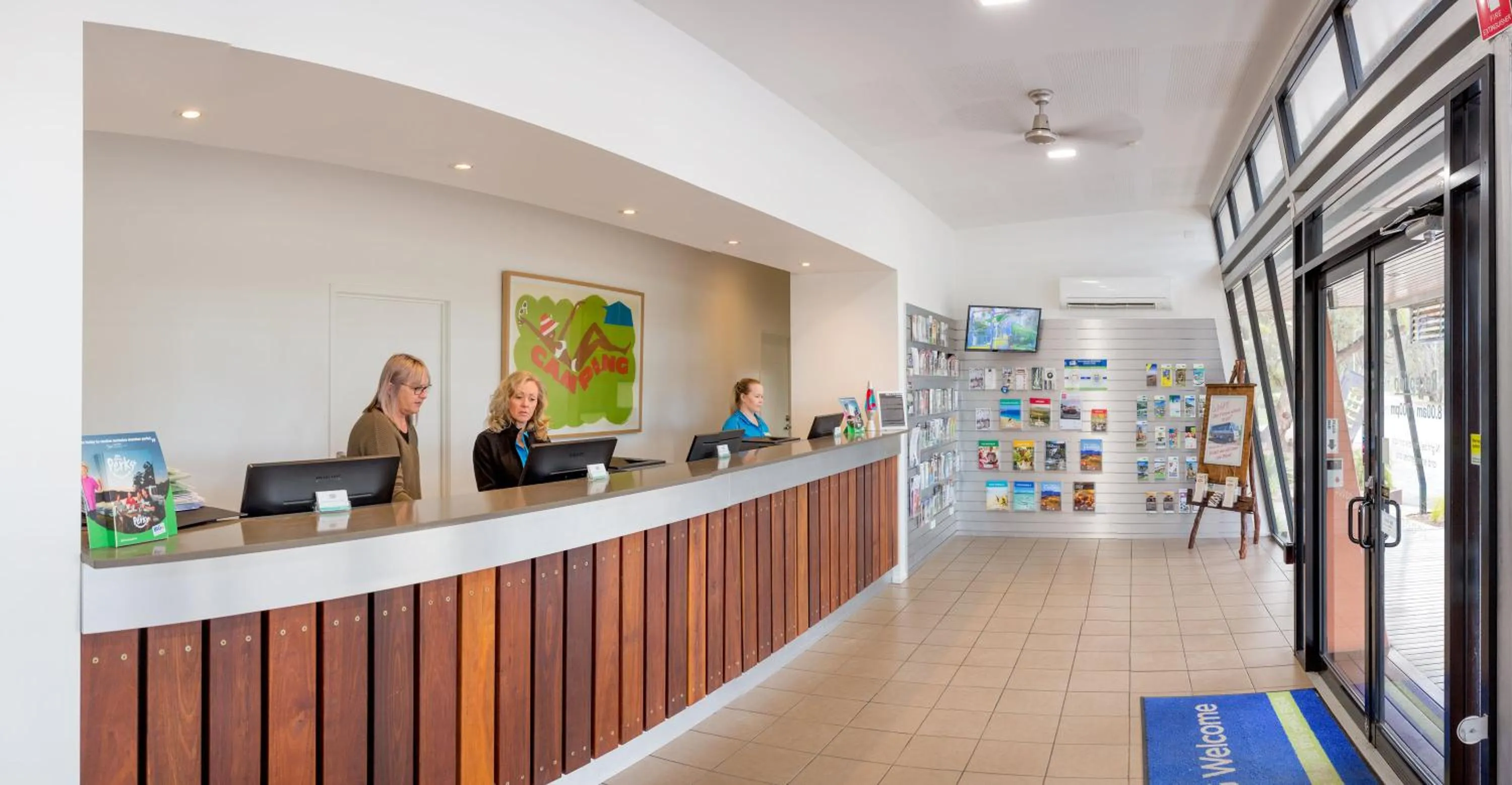 Lobby or reception in Discovery Parks - Renmark Riverfront