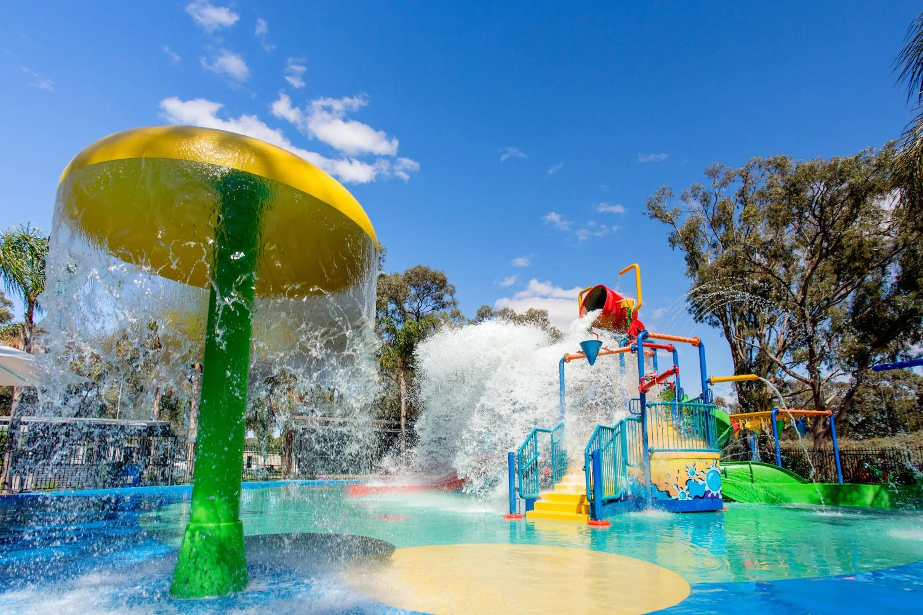 Aqua park in Discovery Parks - Renmark Riverfront