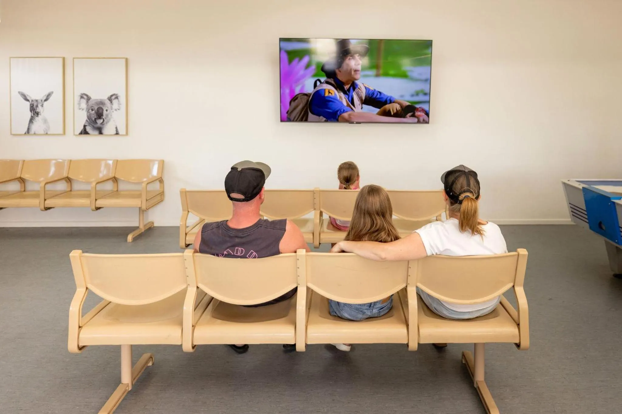 Communal lounge/ TV room in Discovery Parks - Renmark Riverfront