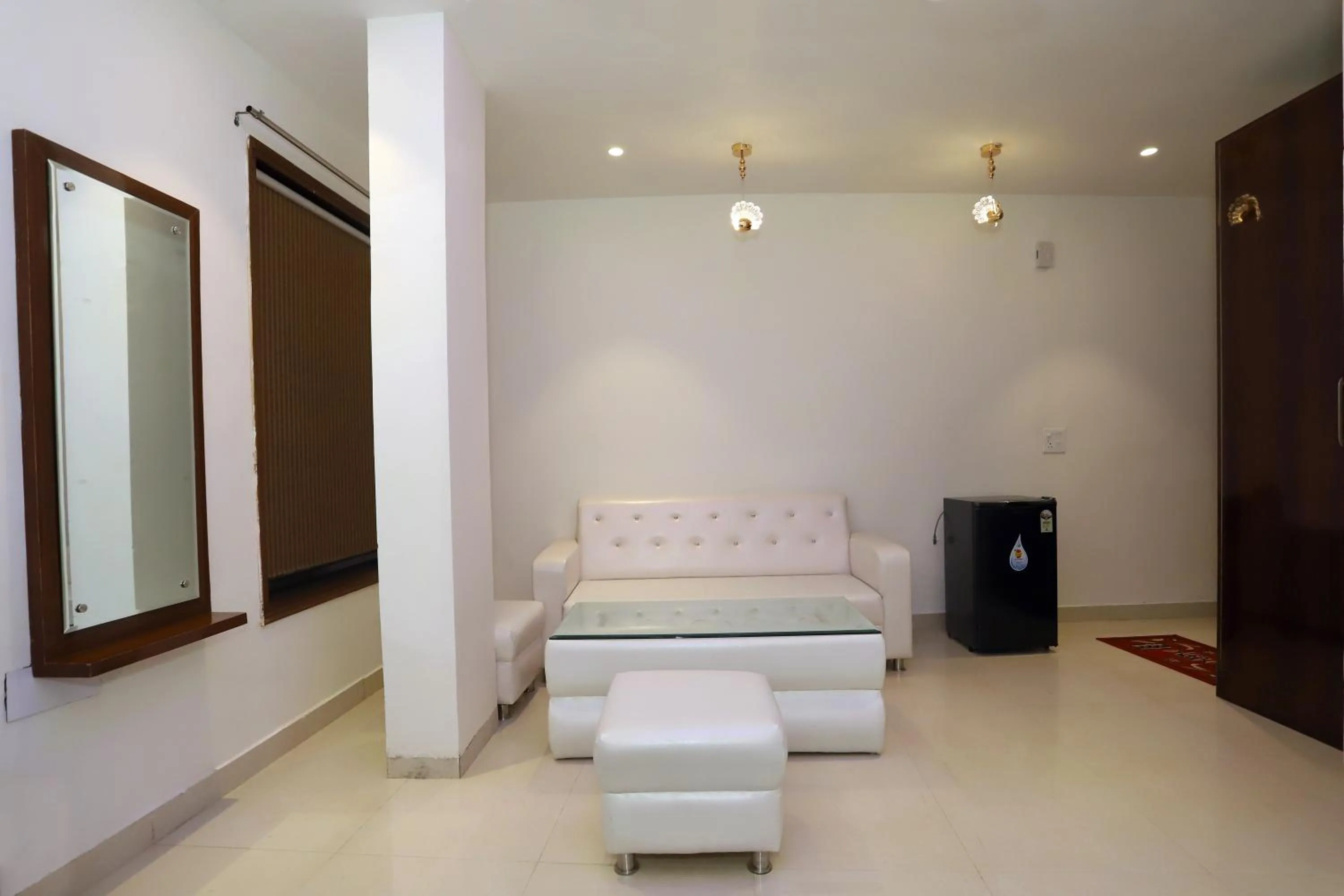 Seating area in VRINDAVAN GUEST HOUSE