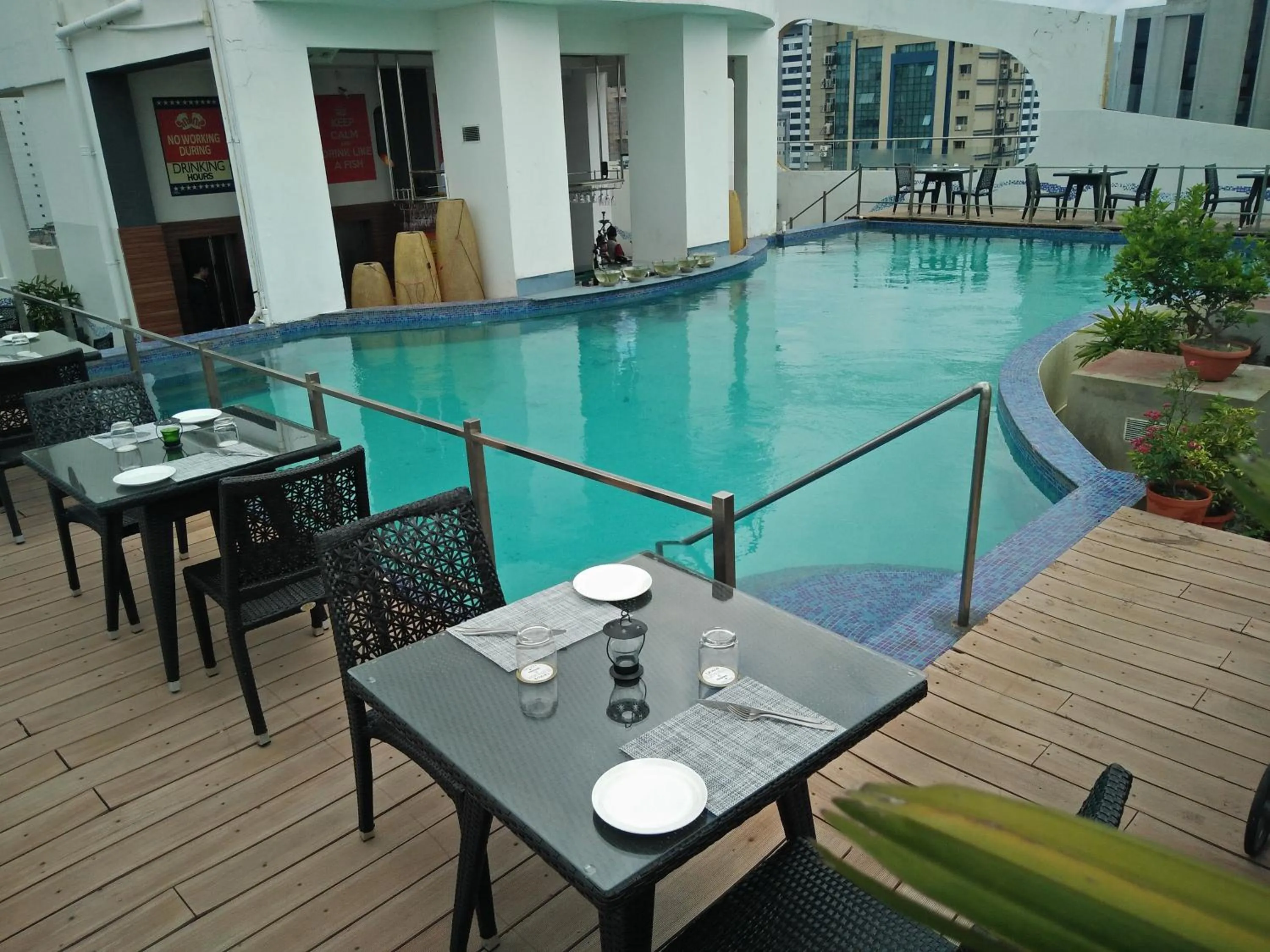 Property building in Hotel Senses