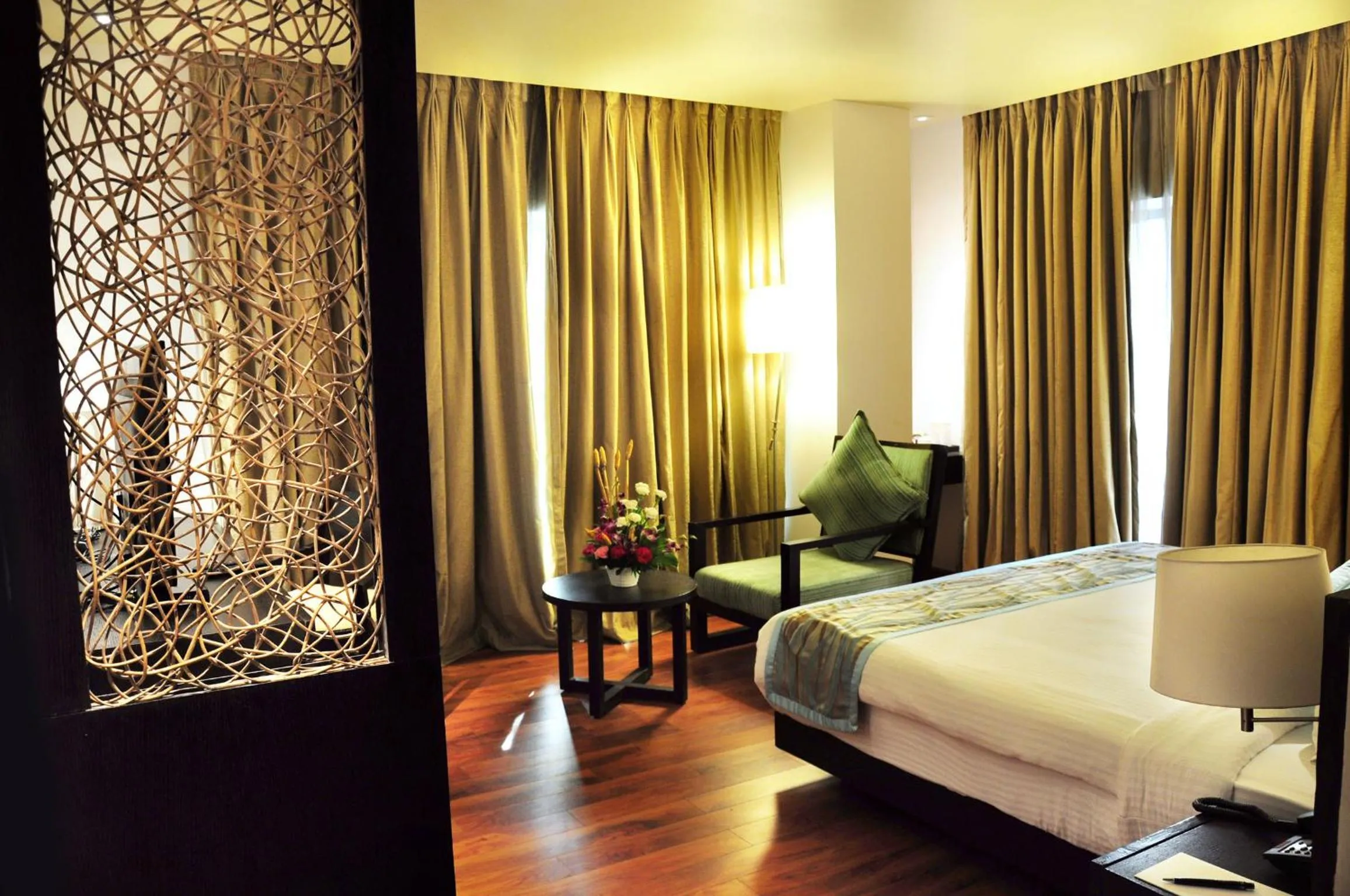 Decorative detail, Bed in Hotel Senses