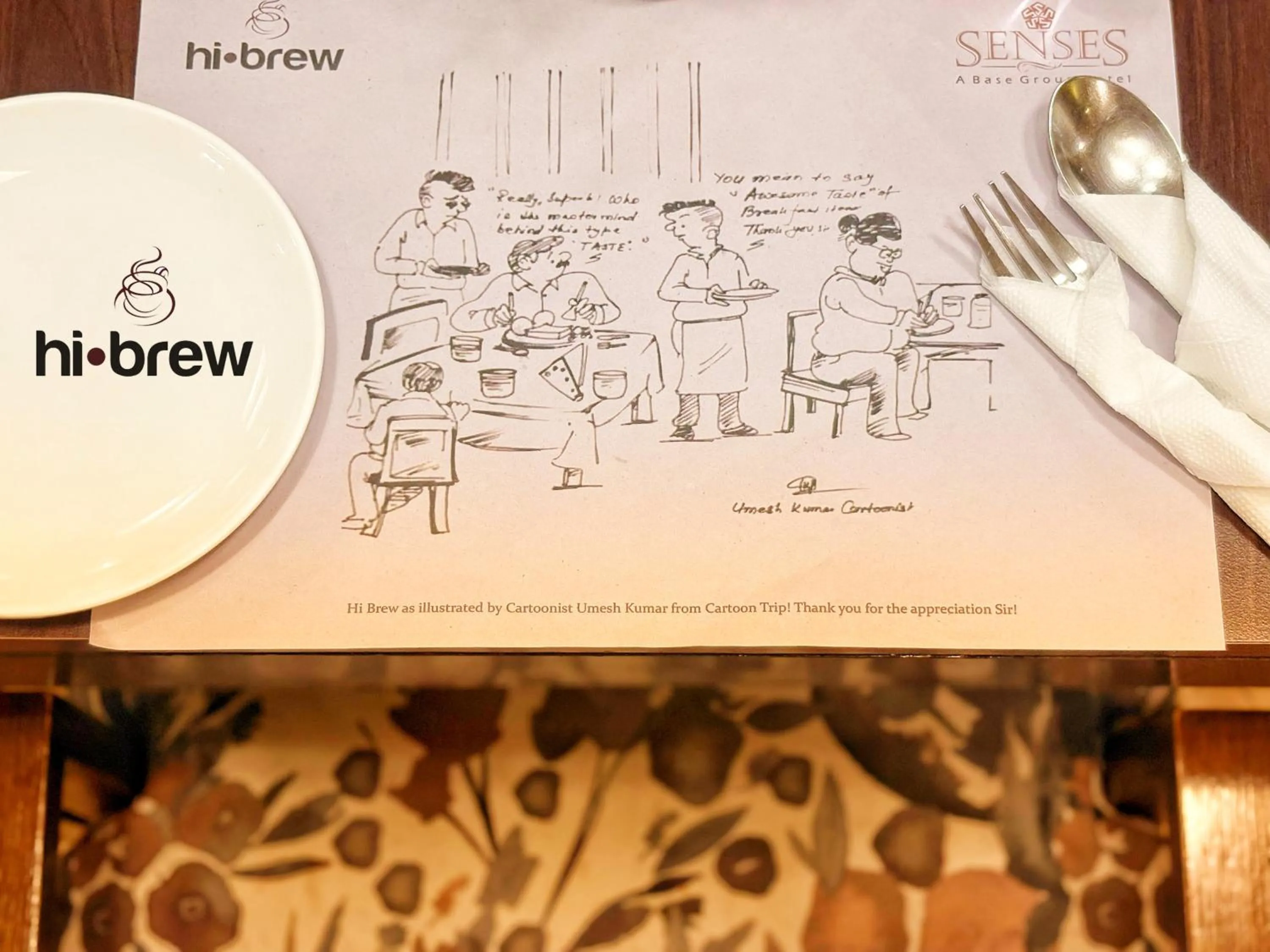 Restaurant/places to eat in Hotel Senses