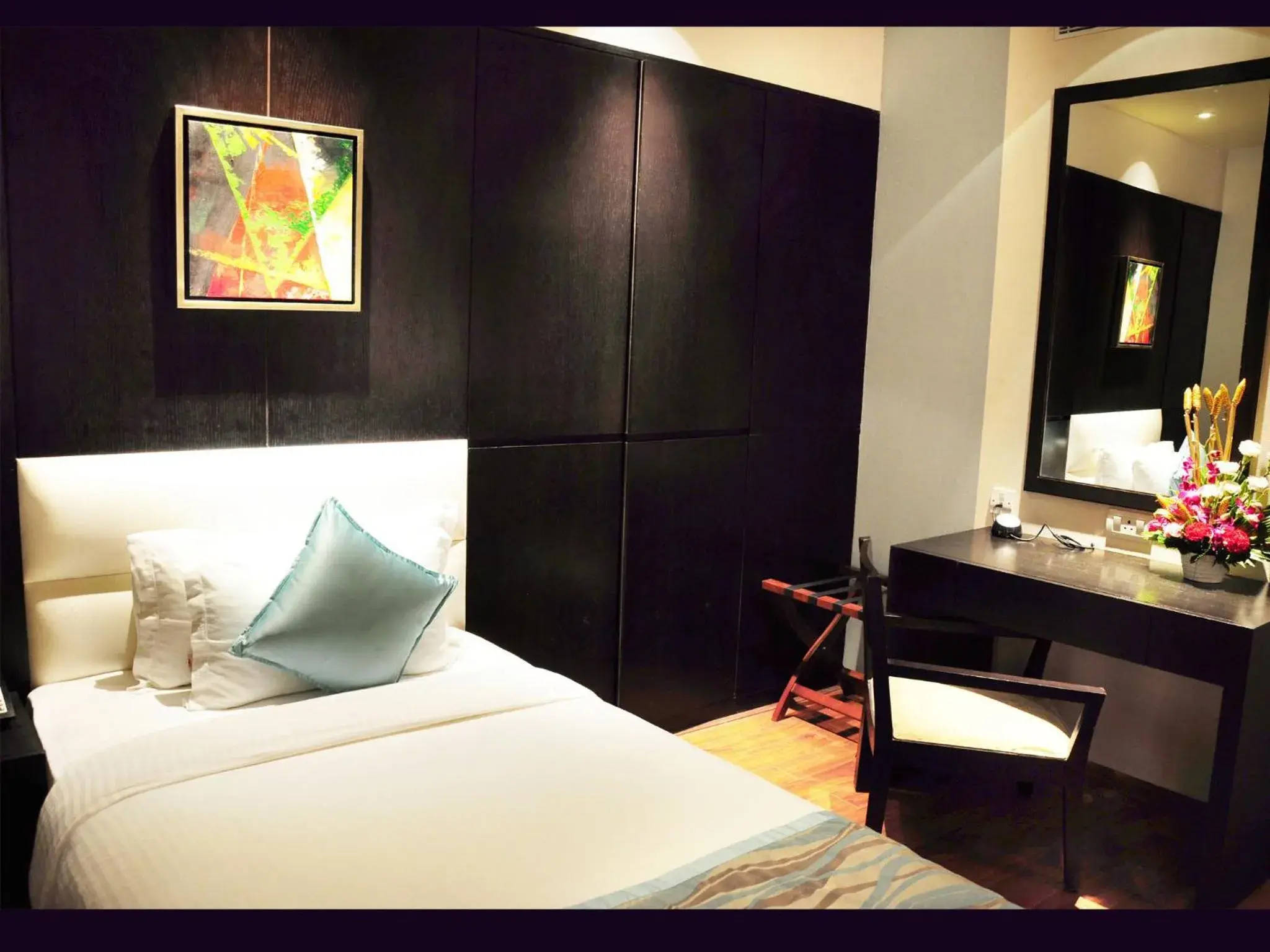 Decorative detail, Bed in Hotel Senses Decorative detail, Bed in Hotel Senses