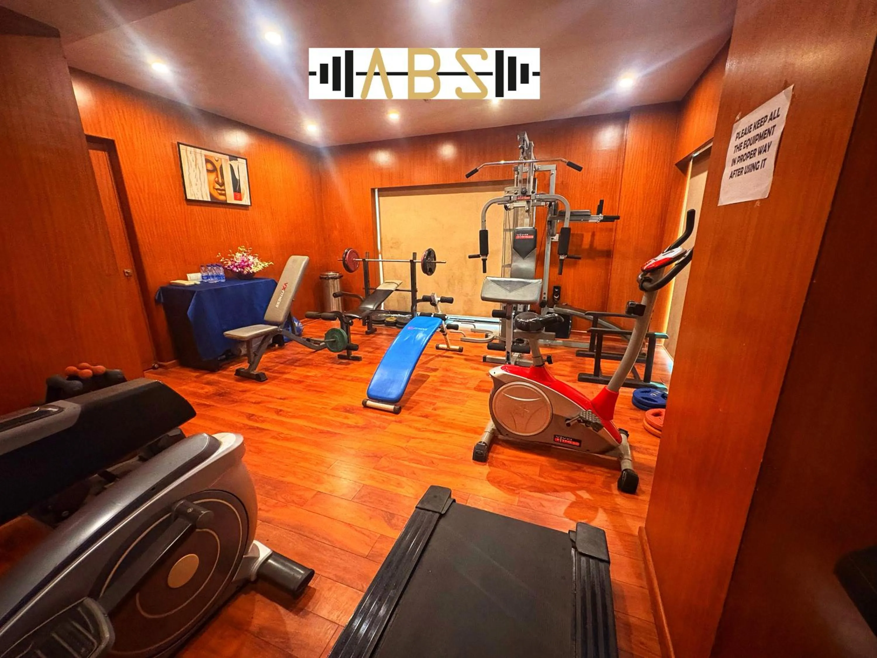 Fitness centre/facilities in Hotel Senses