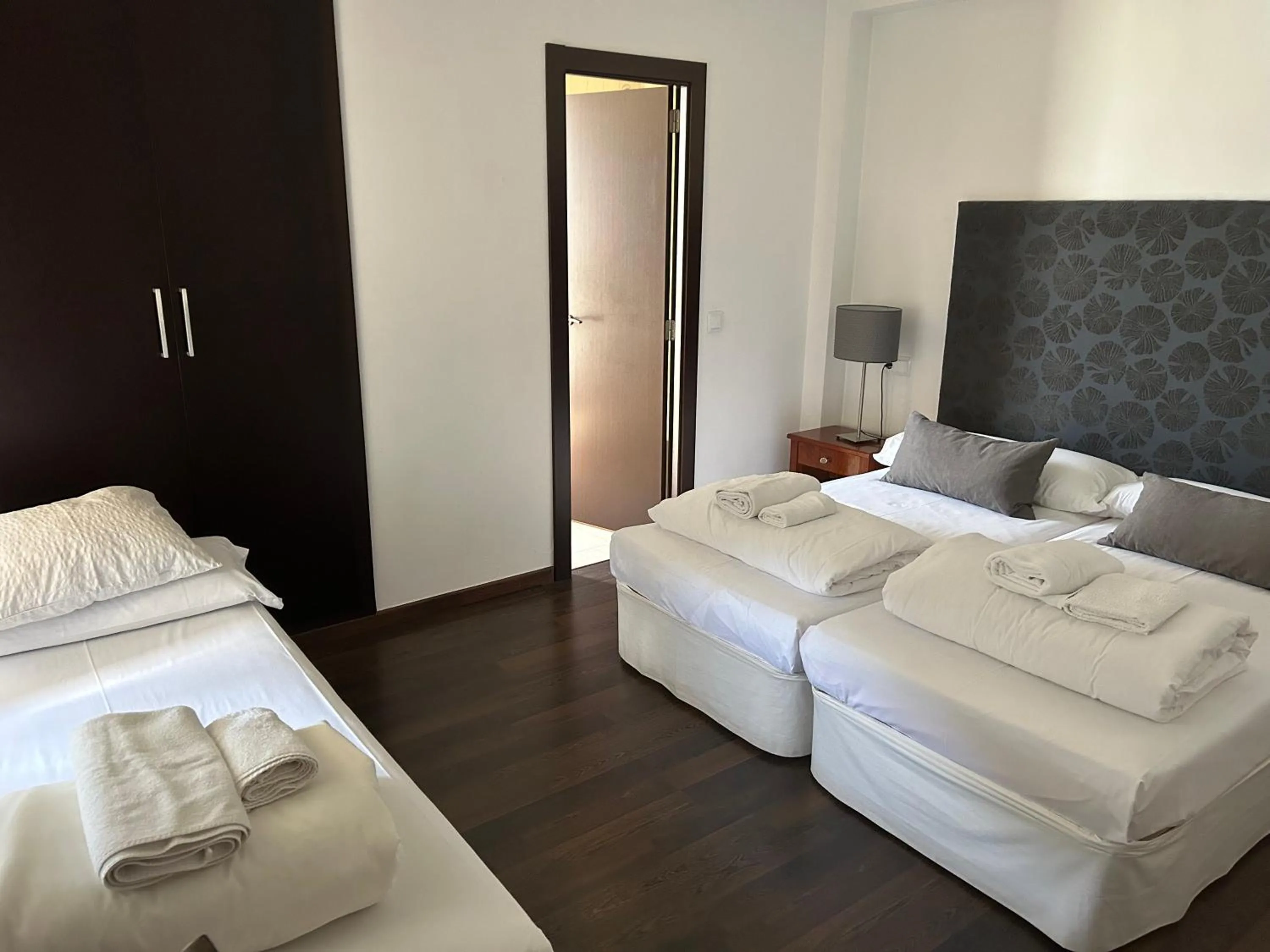 Bed in Hotel-Restaurante Badain